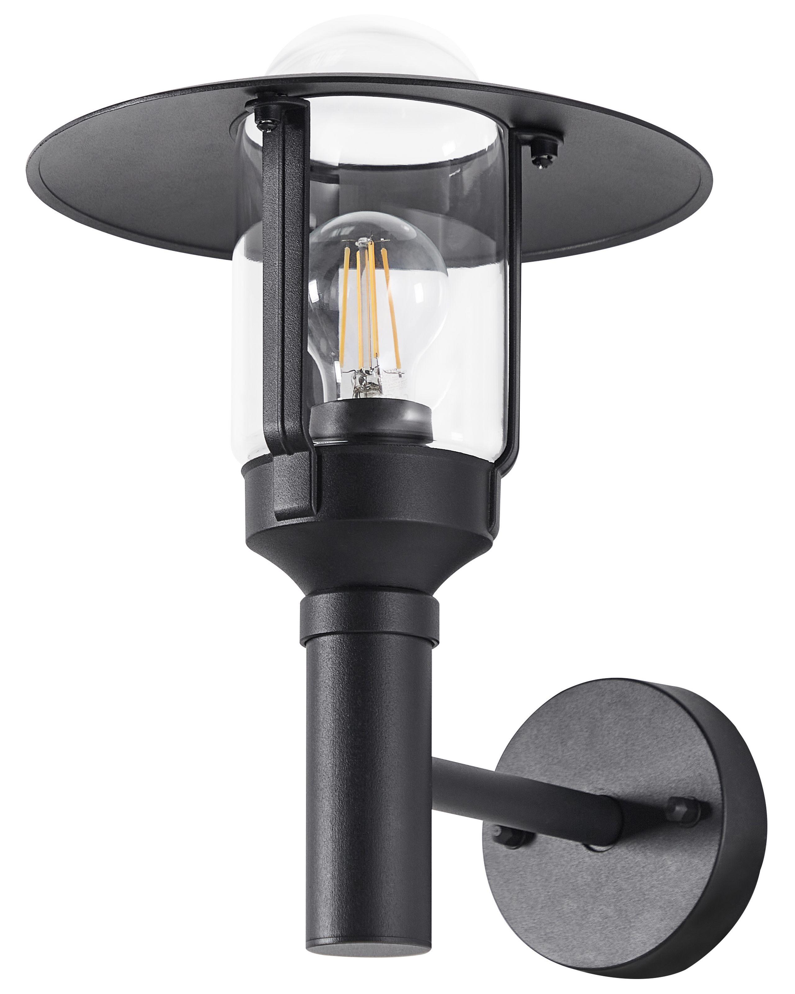 Beliani Aussenwandleuchte aus Aluminium Modern TIZU