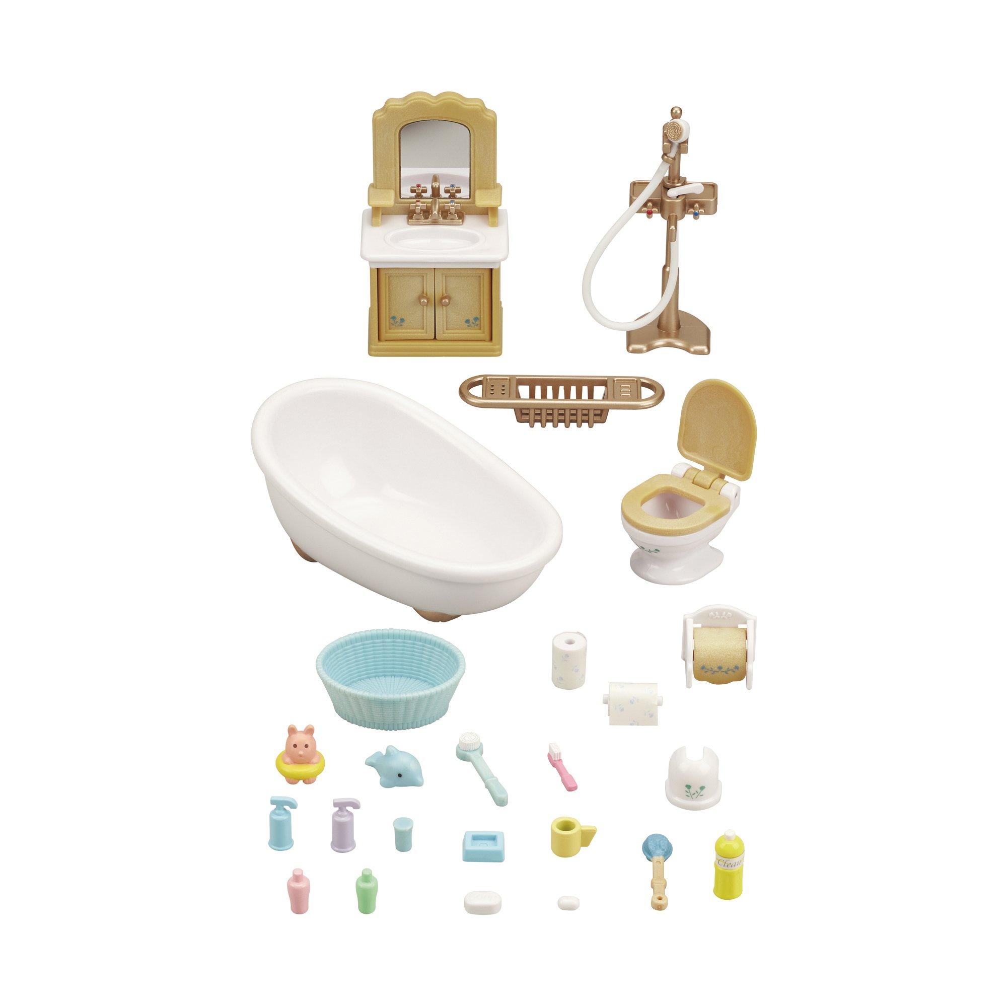Sylvanian Families Badezimmer im Landhausstil
