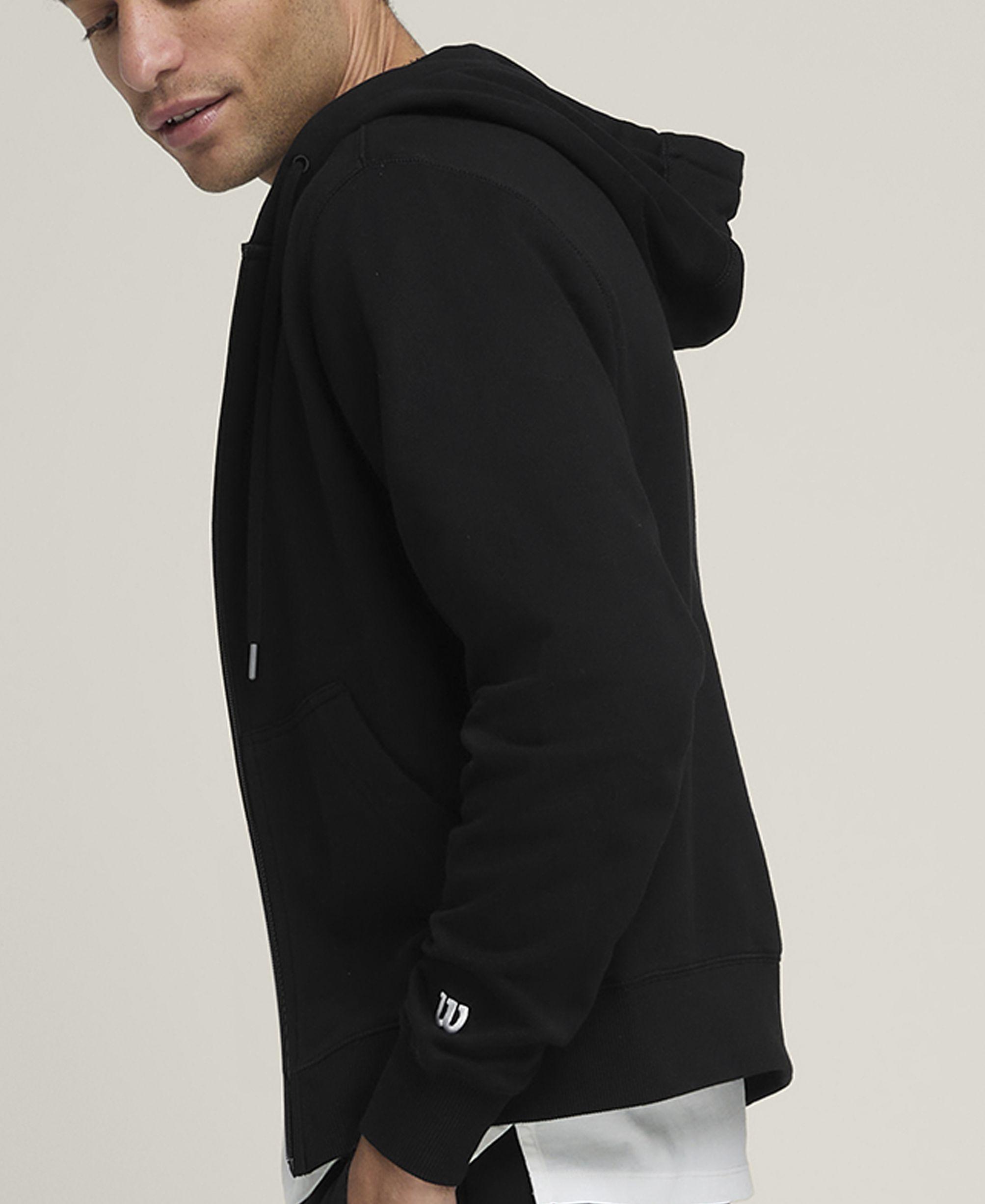 Wilson Team Zip Hoodie Unisex Schwarz
