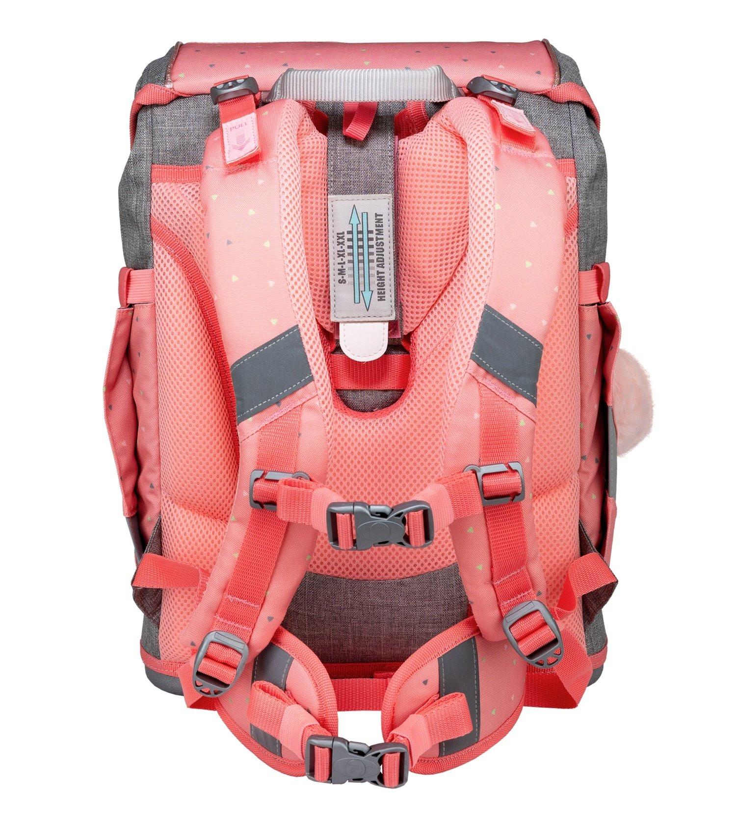 Belmil SMARTY Schulrucksack-Set Minimal Triangels