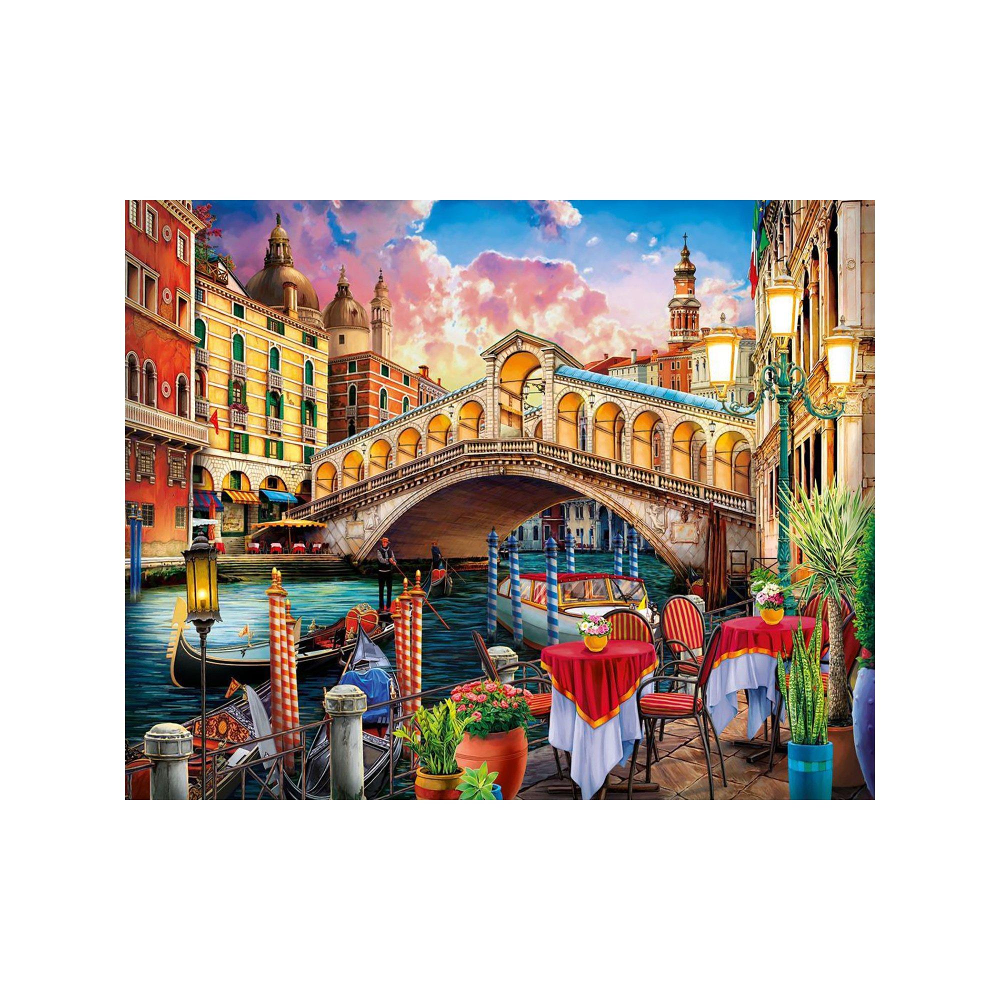 Figured'Art Malen nach Zahlen Rialtobrücke