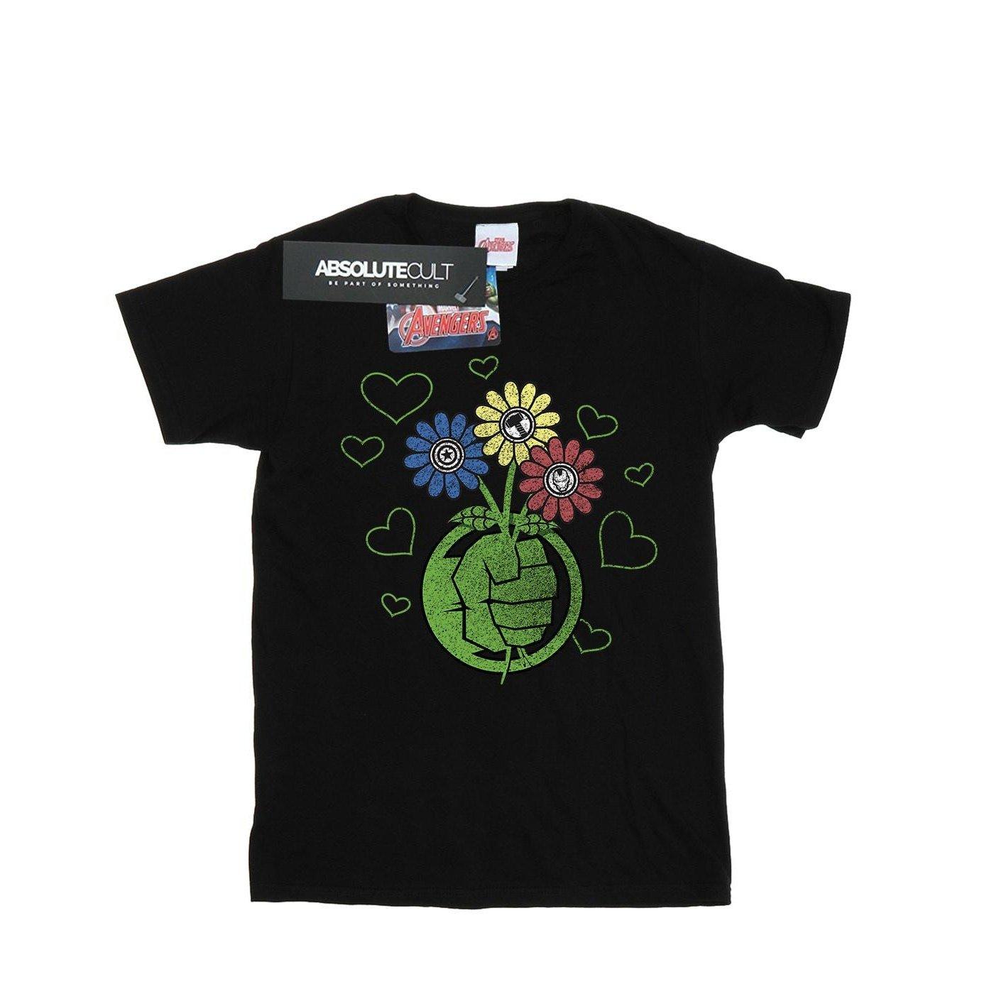 MARVEL Avengers Hulk Flower Power T-Shirt