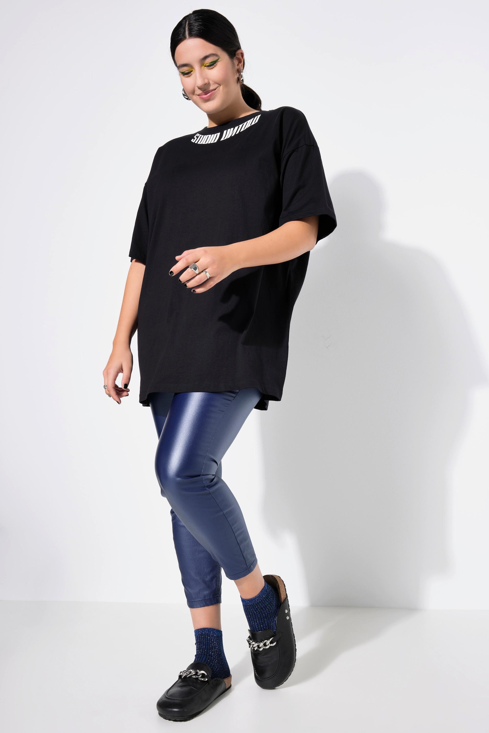 Studio Untold Skinny Fit Beschichtete 5-Pocket Jeans