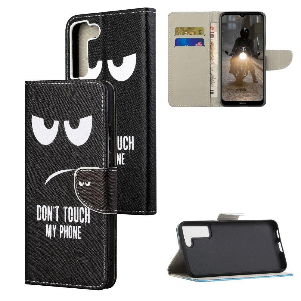 Cover-Discount Galaxy S22+ - Leder Hülle Don't Touch