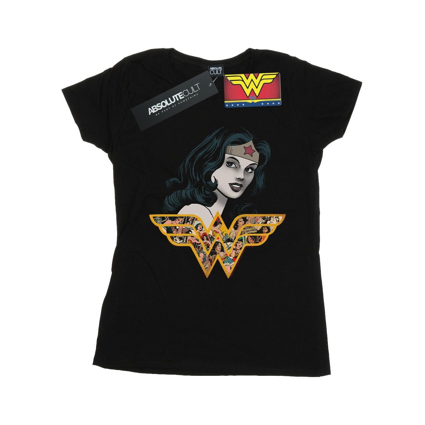 DC COMICS Wonder Woman Comic Collage T-Shirt