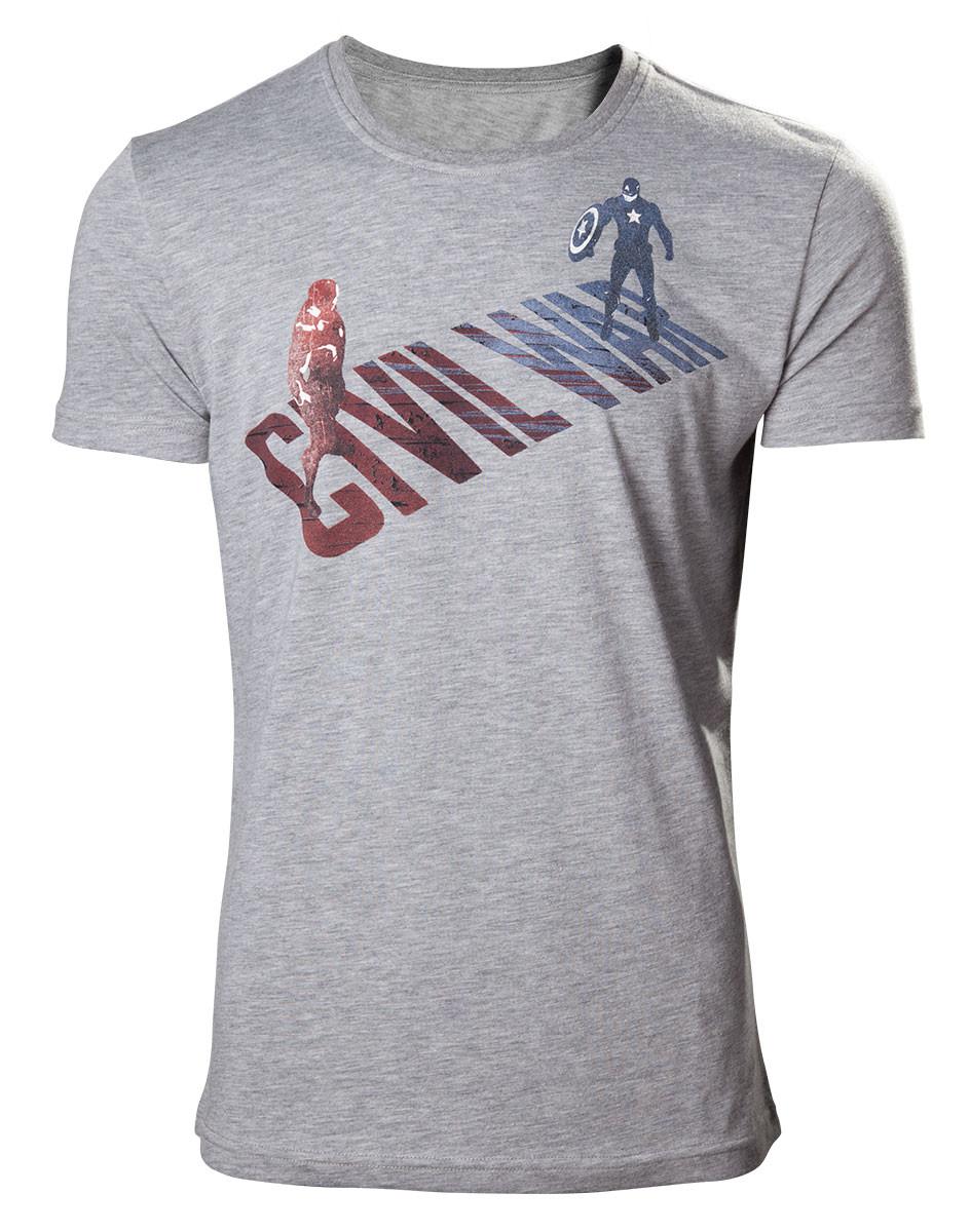 Bioworld Captain America Civil War Print T-Shirt