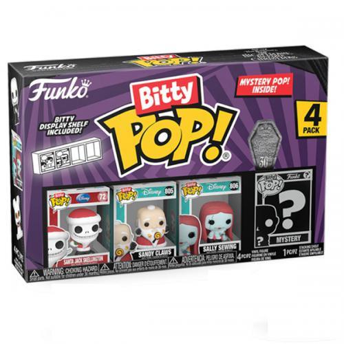 Funko Funko Bitty POP! 4 Pack Nightmare Before Xmas: Santa Jack