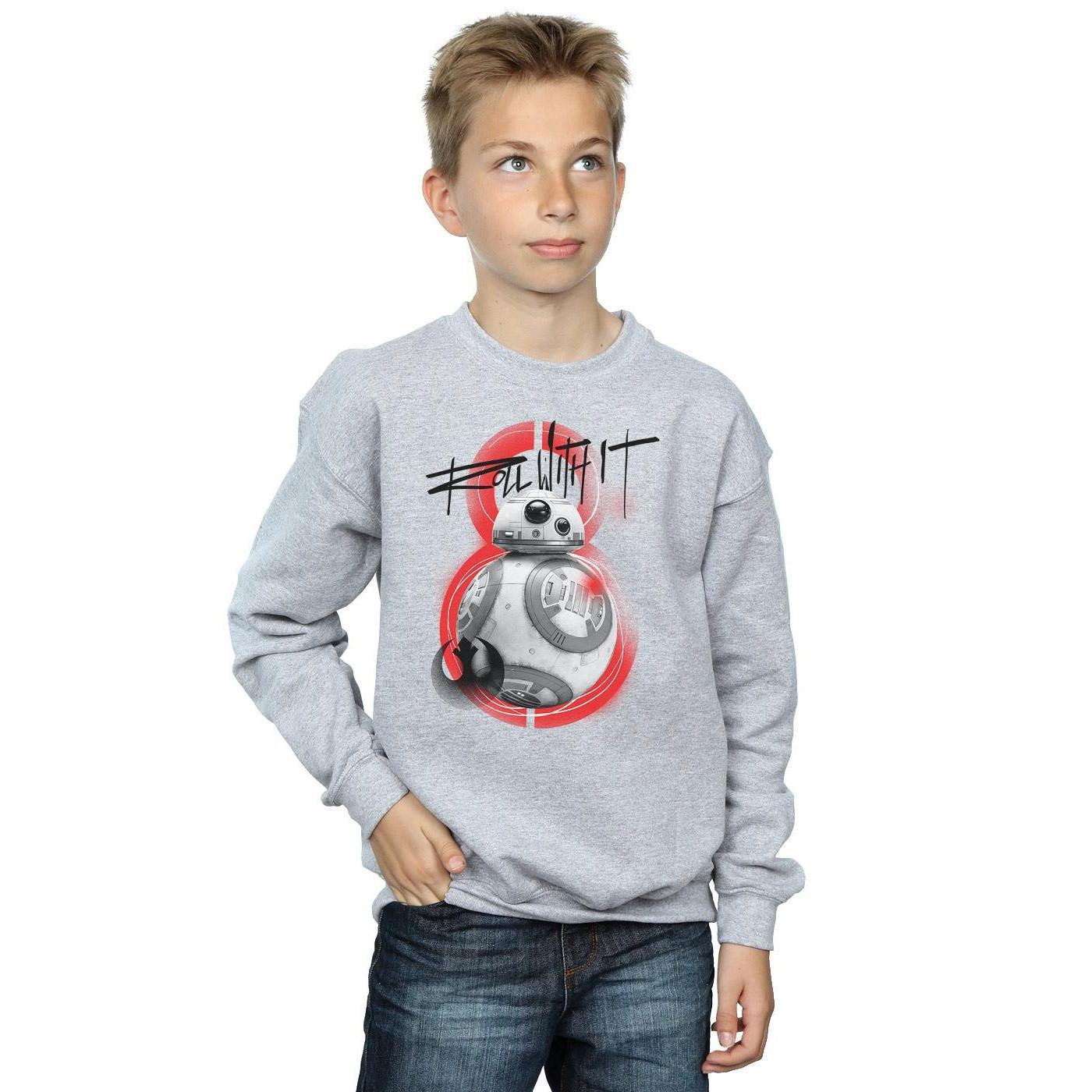 STAR WARS The Last Jedi Roll With It Sweatshirt