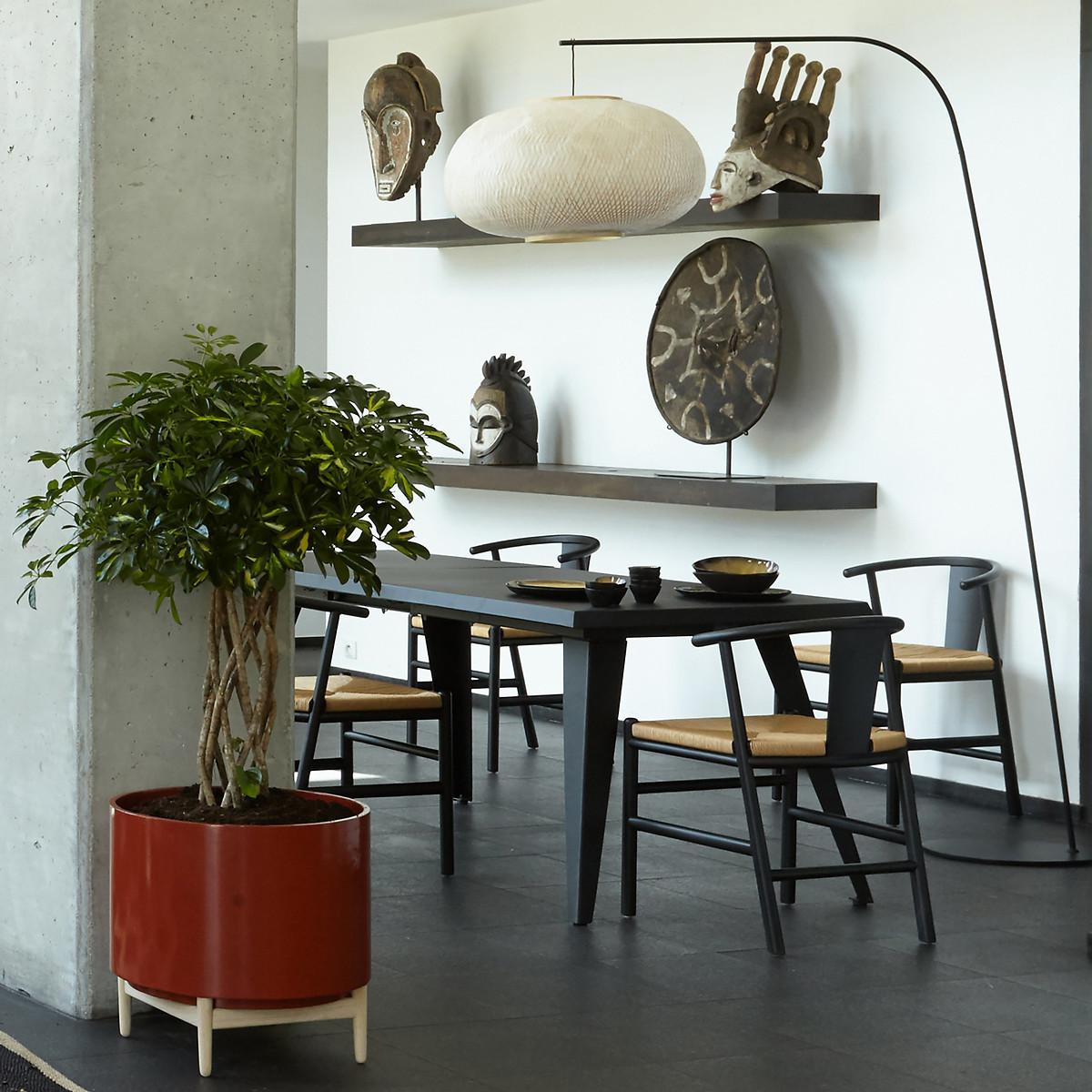 AM.PM Übertopf Florian mit Ständer aus Hevea