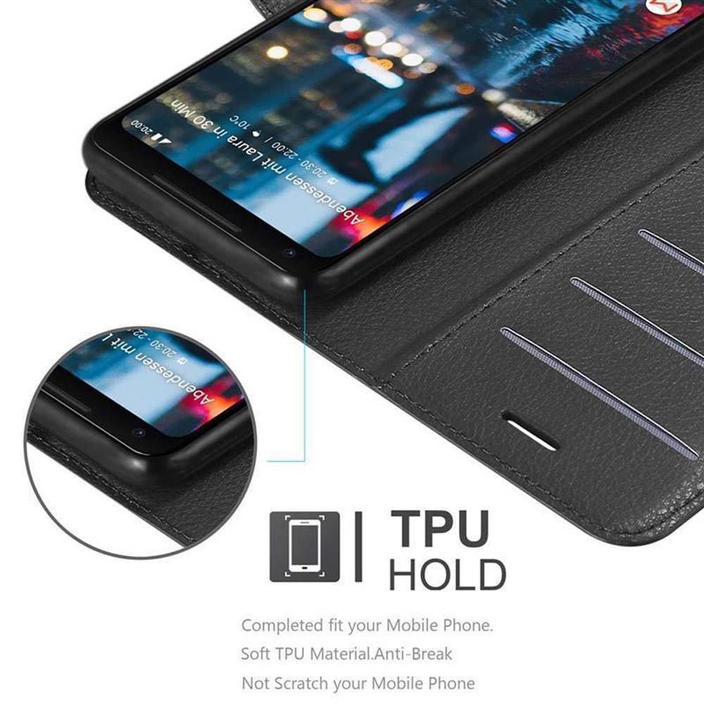 Cadorabo Hülle für Google PIXEL 2 XL Standfunktion, Kartenfach
