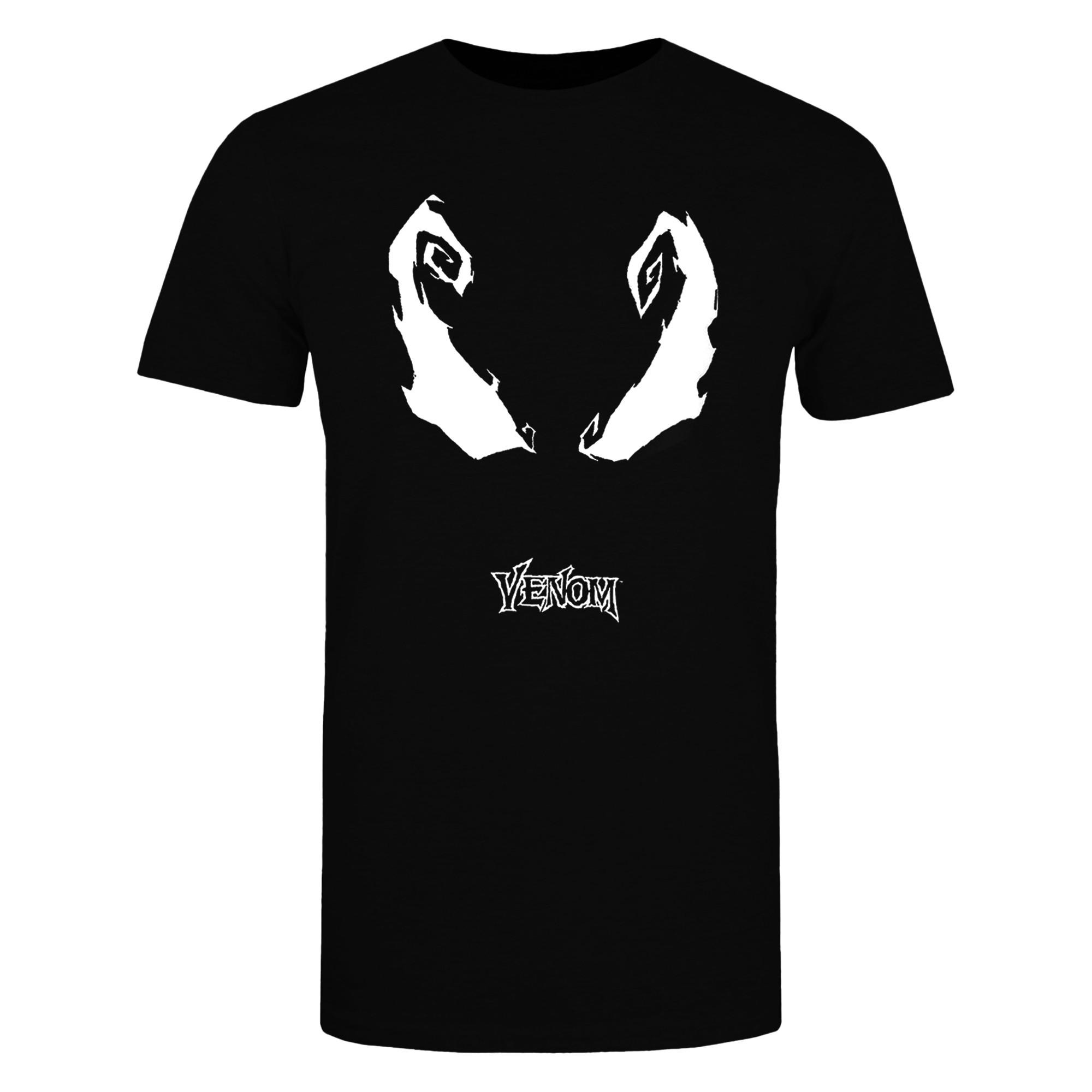 Spider-Man Venom Auge Grafikdruck T-Shirt