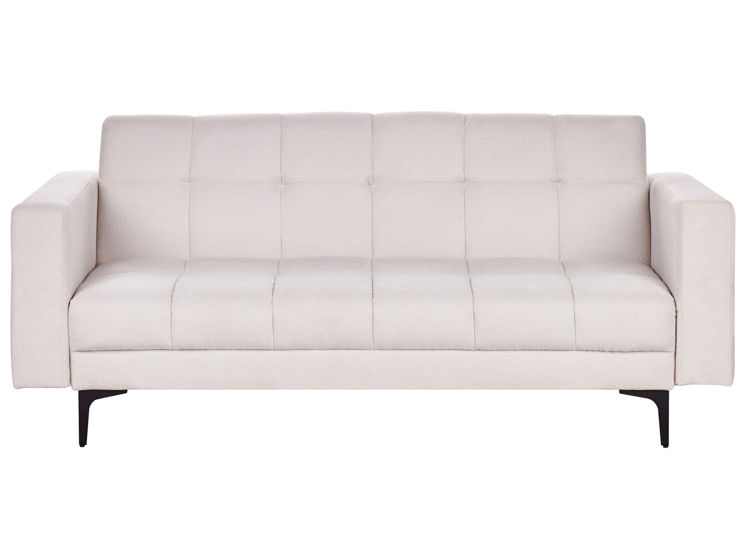 Beliani 3 Sitzer Sofa aus Polyester Minimalistisch ALNES