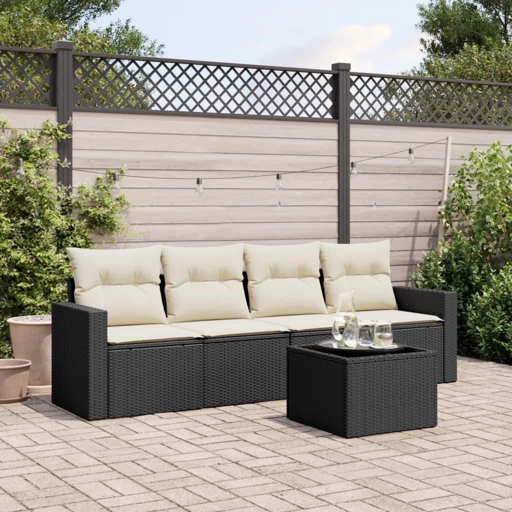 VidaXL Garten sofagarnitur poly-rattan