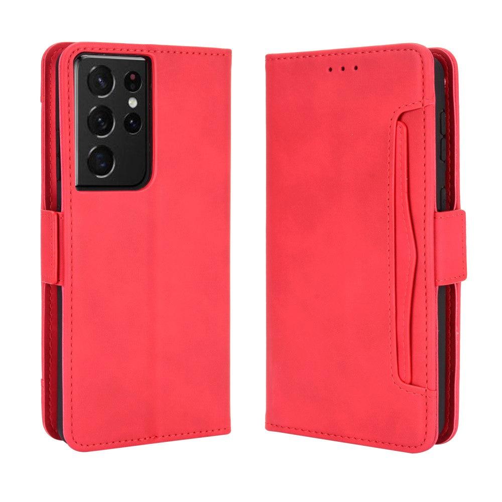 Cover-Discount Galaxy S21 Ultra - Etui Mit Vielen Kartenfächer