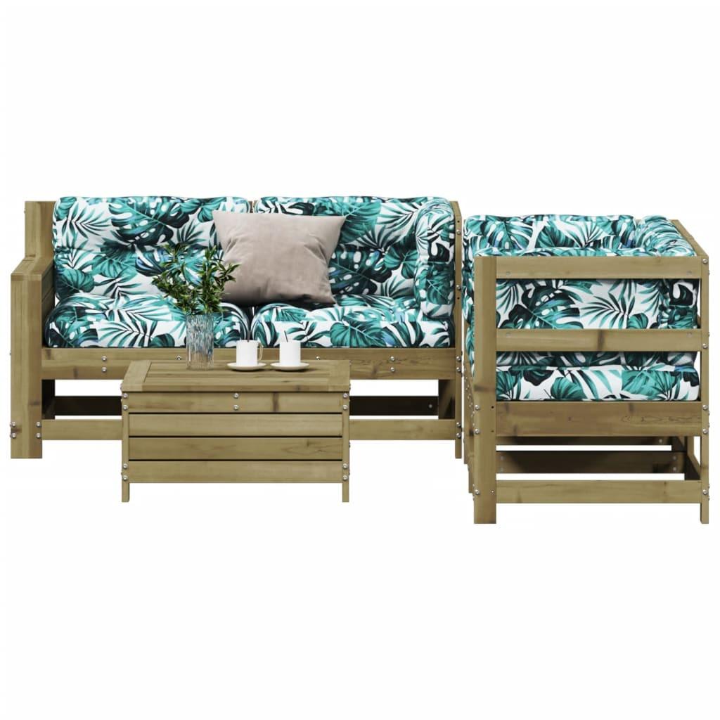 VidaXL Garten lounge set holz
