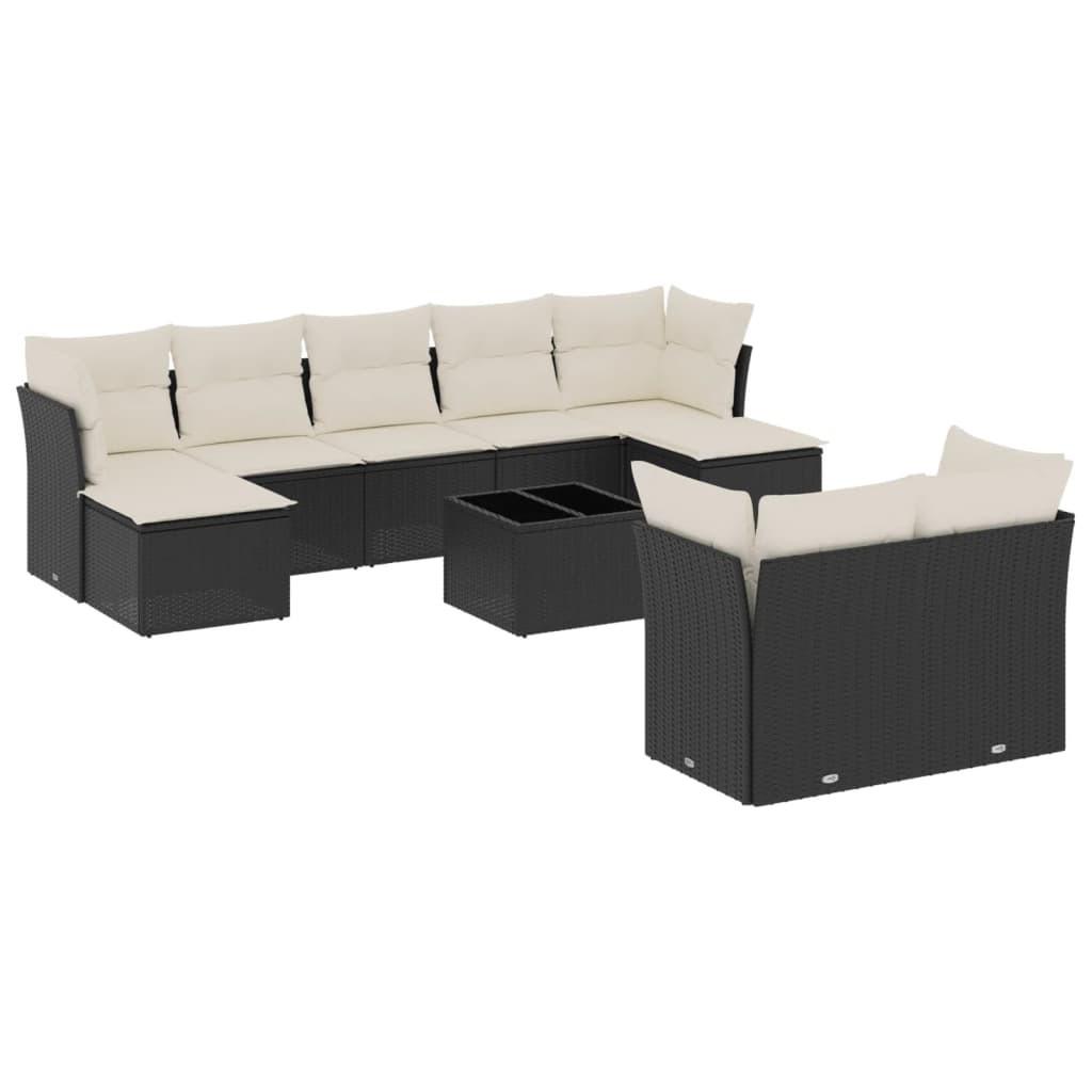 VidaXL Garten sofagarnitur poly-rattan