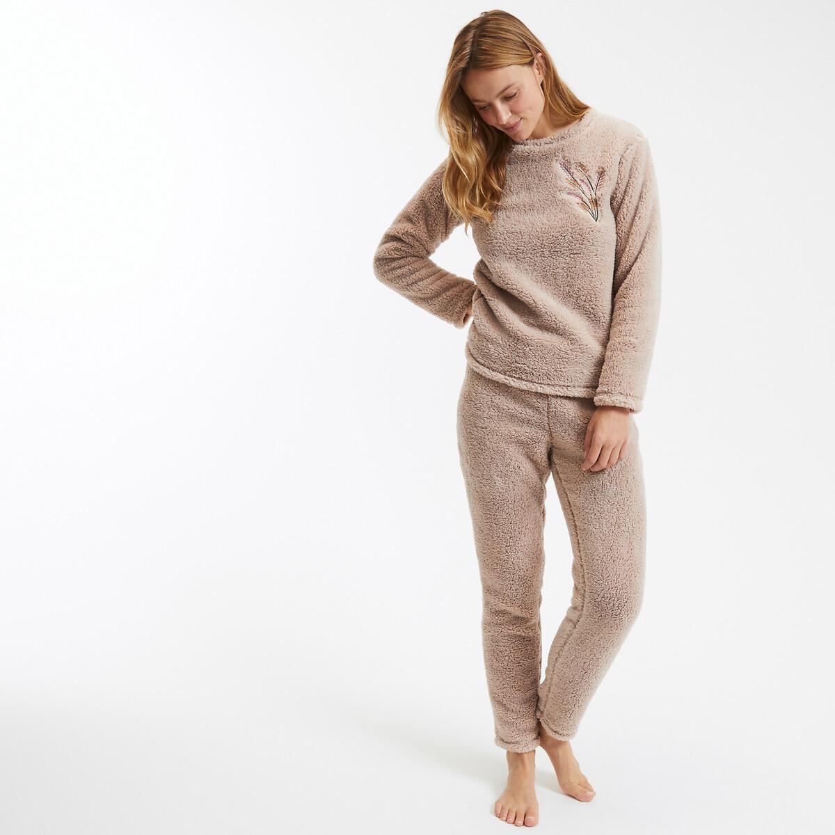 SO'HOME Pyjama aus Sherpa-Fleece