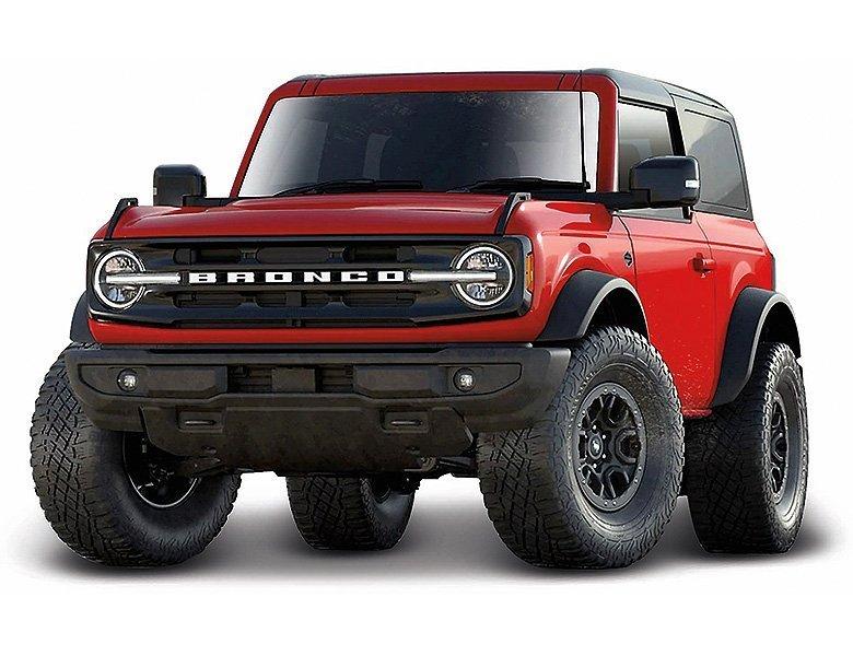 Maisto 1:18 Ford Bronco Wildtrak 2021 Rot