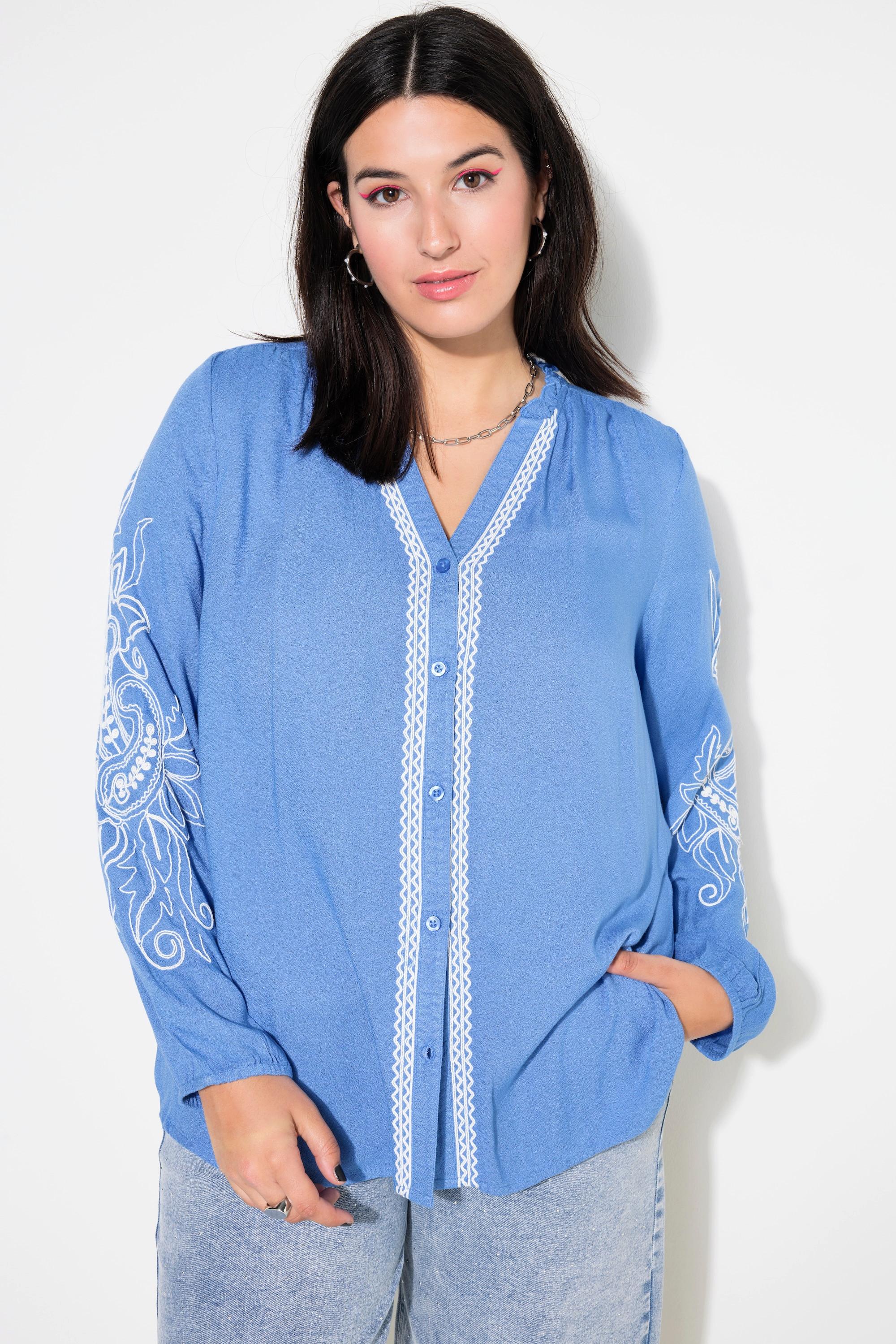 Studio Untold Loose Shape Bestickte Bluse