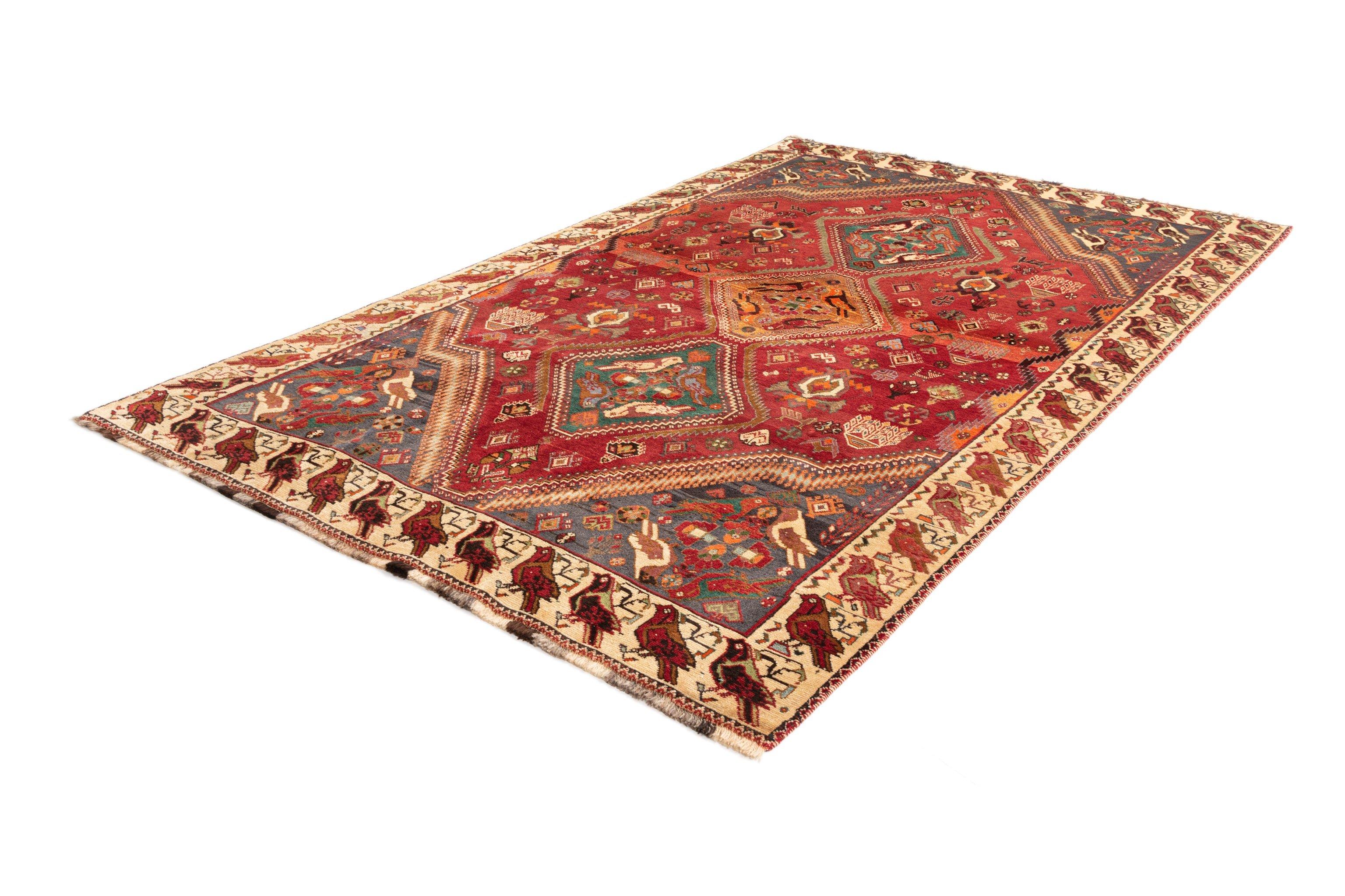 VIDAL Handgemachter Teppich Ghashghai