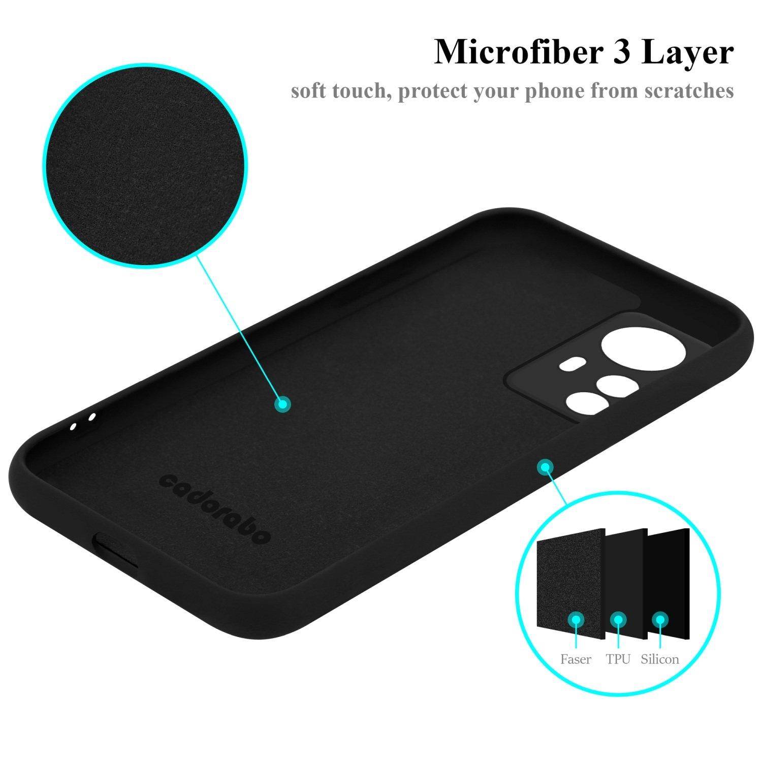 Cadorabo Hülle für Xiaomi 12 PRO TPU Silikon Liquid