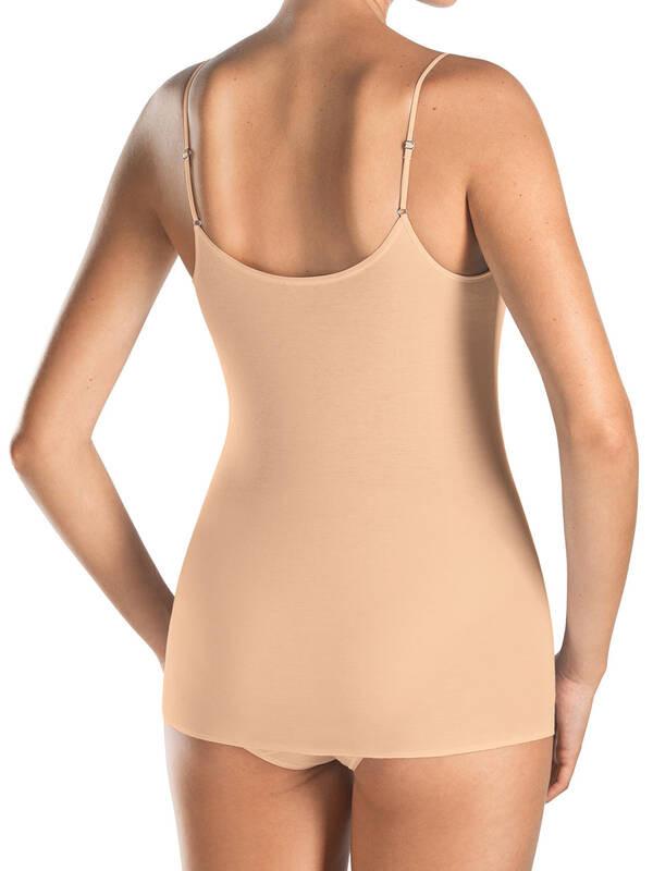 HANRO Cotton Seamless Spaghetti-Top