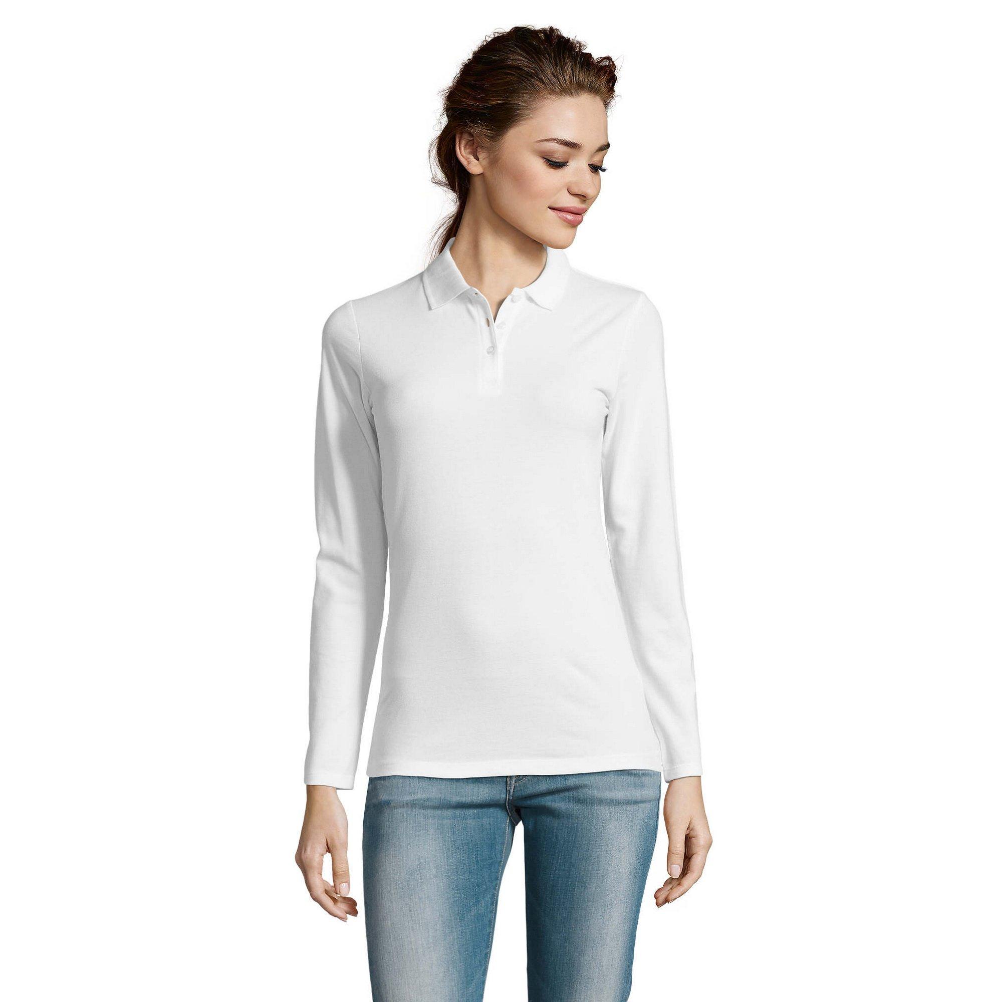 SOLS Pique Langarm Polo Shirt