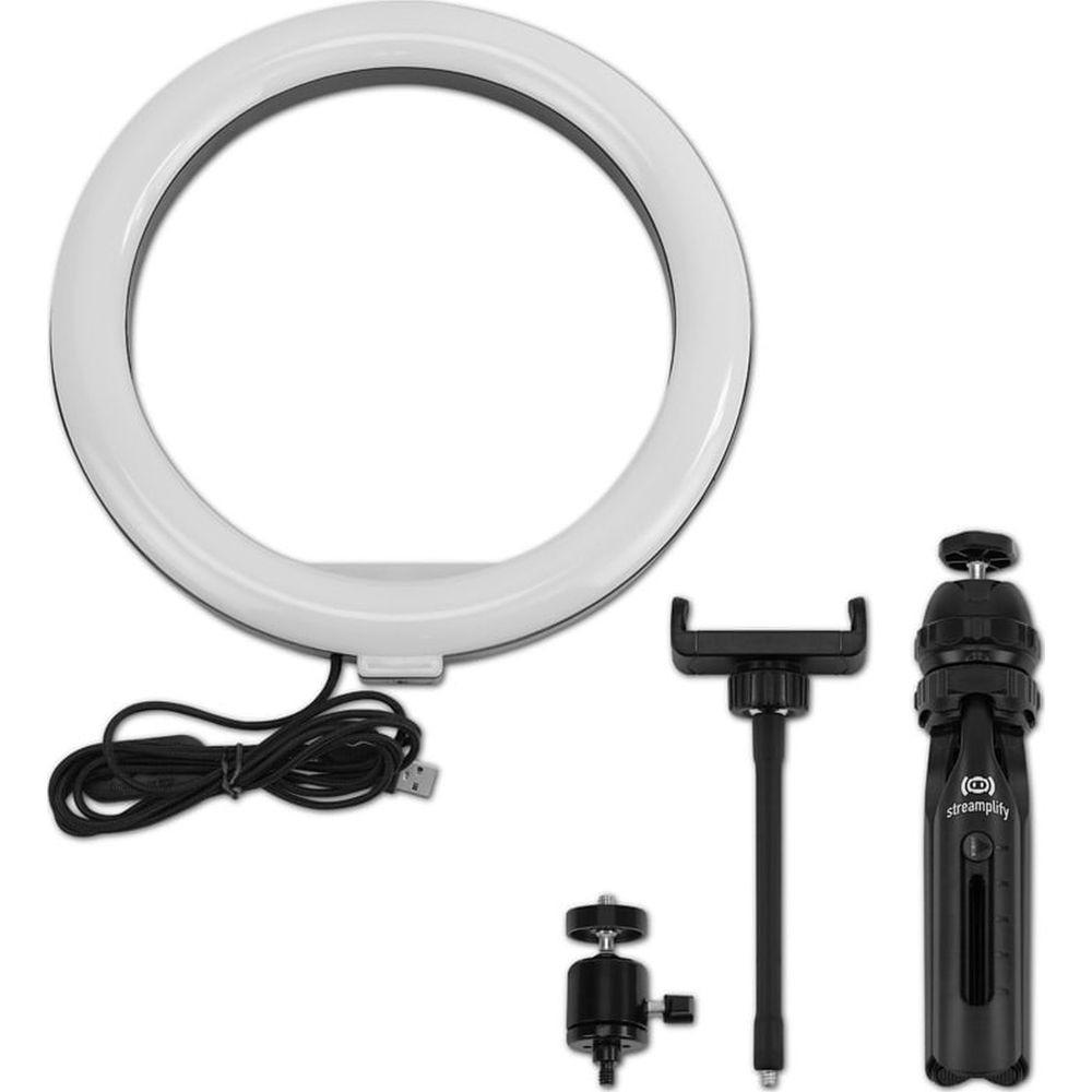Streamplify Light 10 Streaming Ringlicht - black