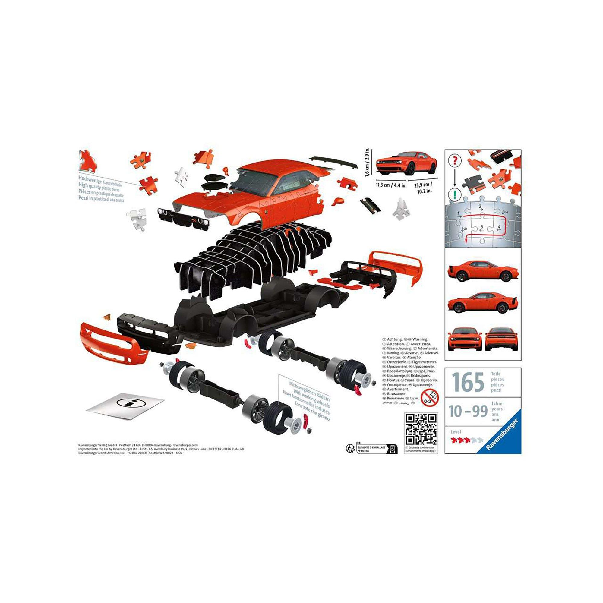 Ravensburger Dodge Challenger R/T Scat Pack Widebody