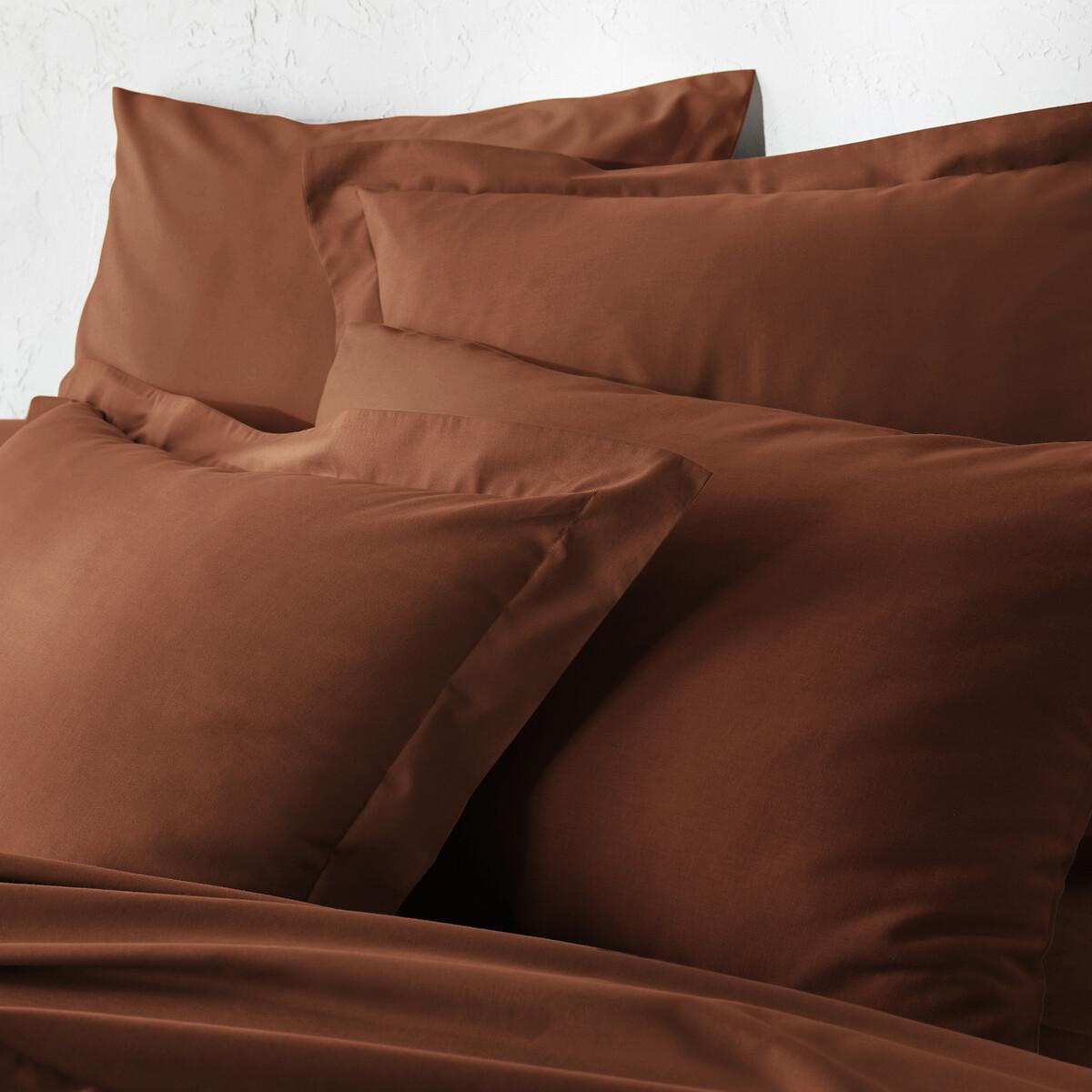 La Redoute Intérieurs Unifarbener Duvetbezug Scenario aus Bio-Baumwolle