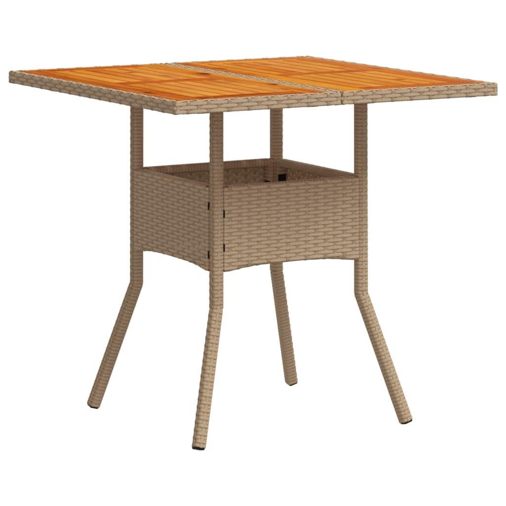 VidaXL Garten essgruppe poly-rattan