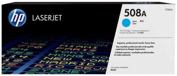 Hewlett-Packard HP Toner-Modul 508A cyan CF361A CLJ Enterprise M552 5000 S.