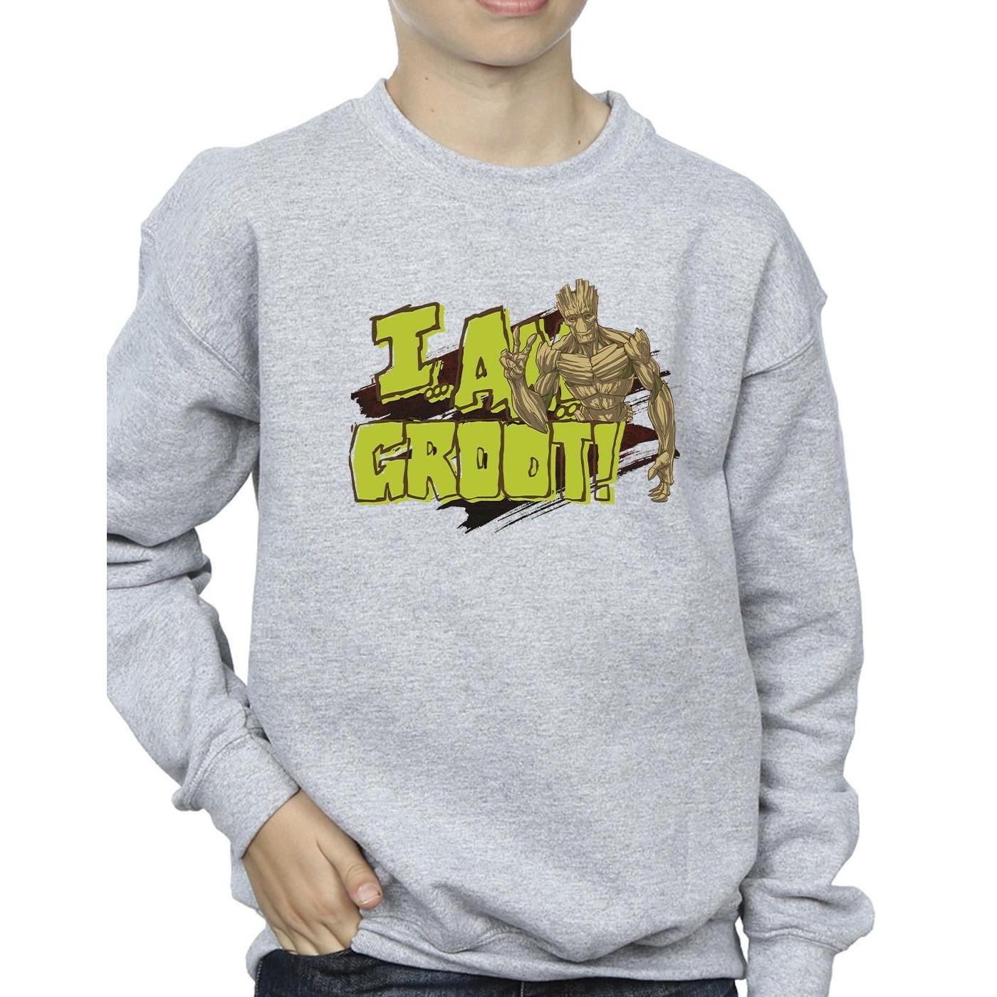 Guardians Of The Galaxy I Am Groot Sweatshirt