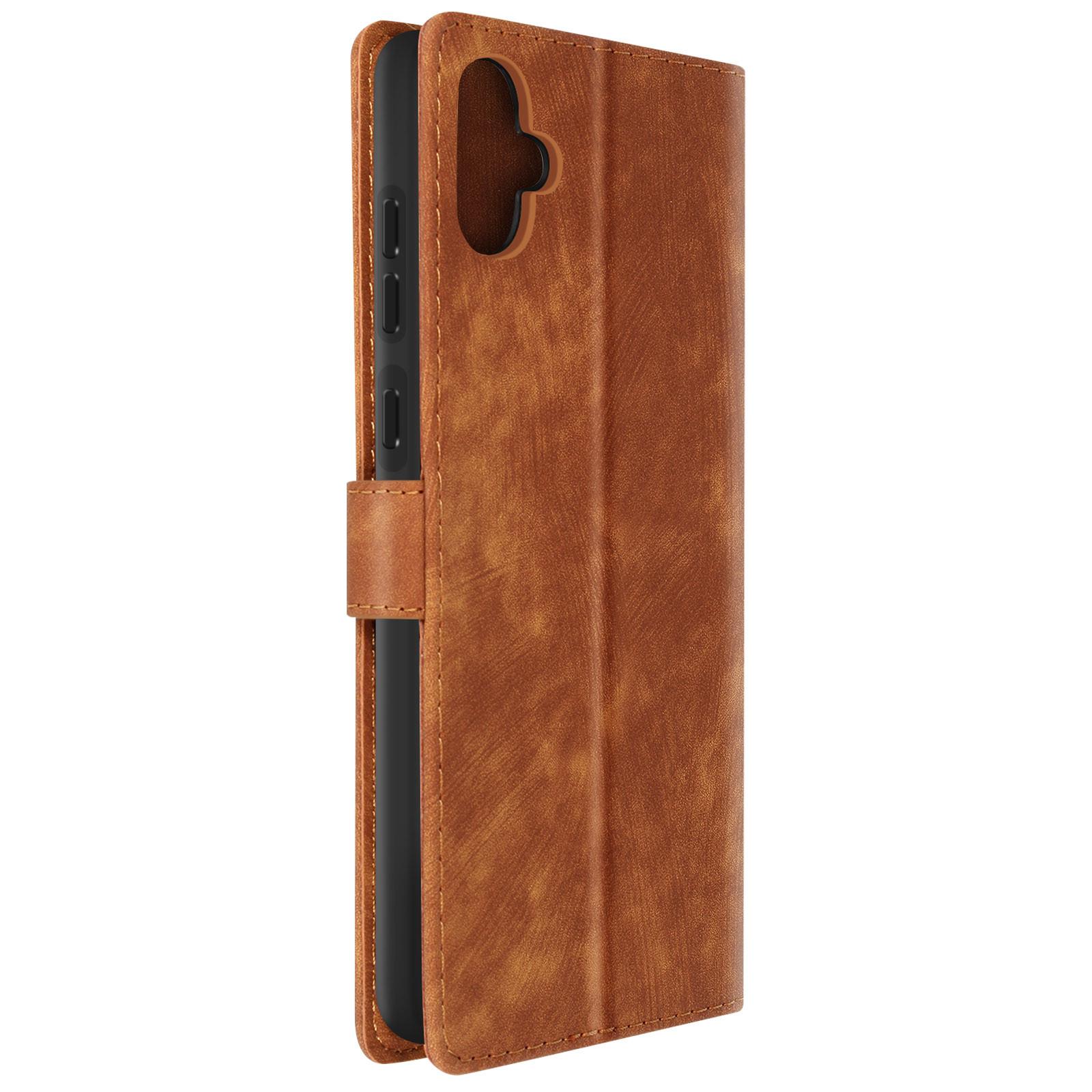 Avizar Strap Cover Hülle Samsung A05 Braun