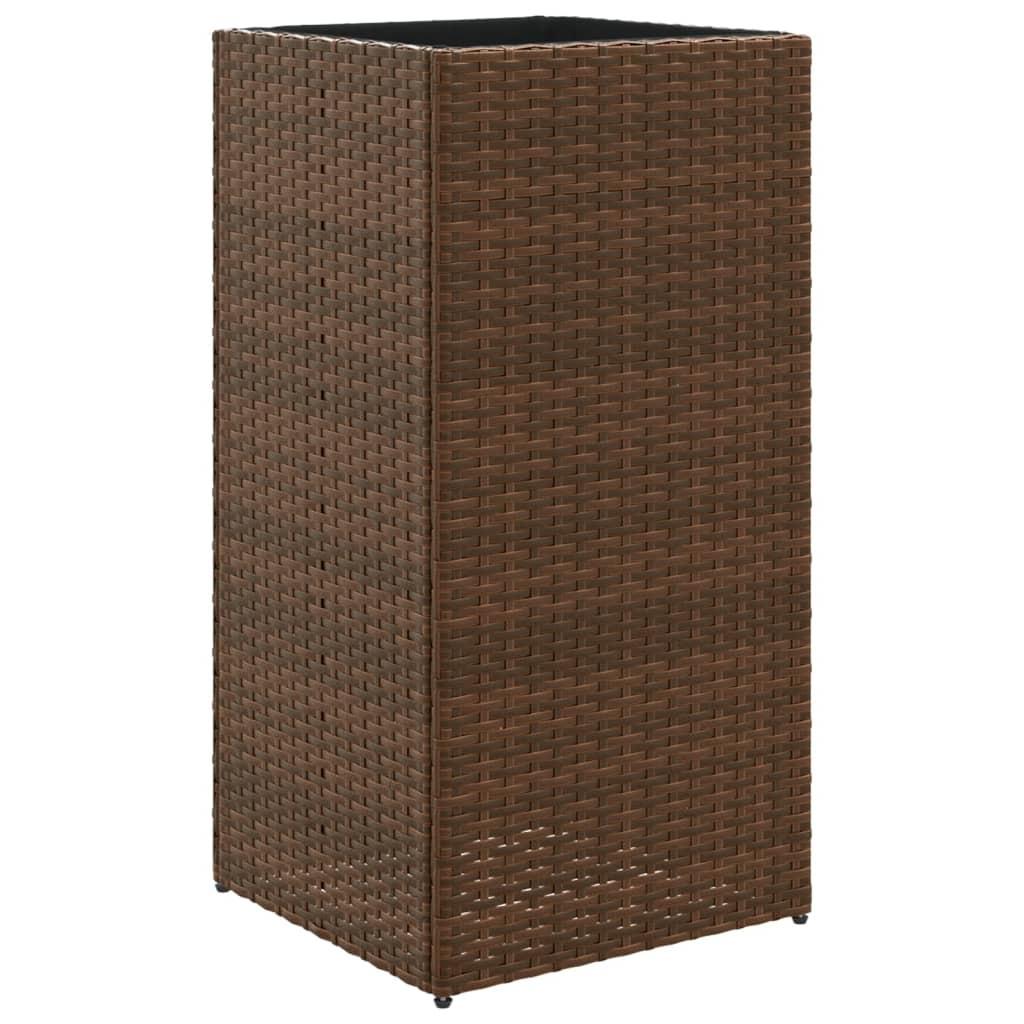 VidaXL Pflanzkübel poly-rattan