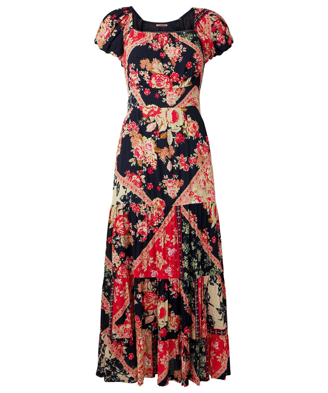 Joe Browns Fließendes Patchwork Maxikleid