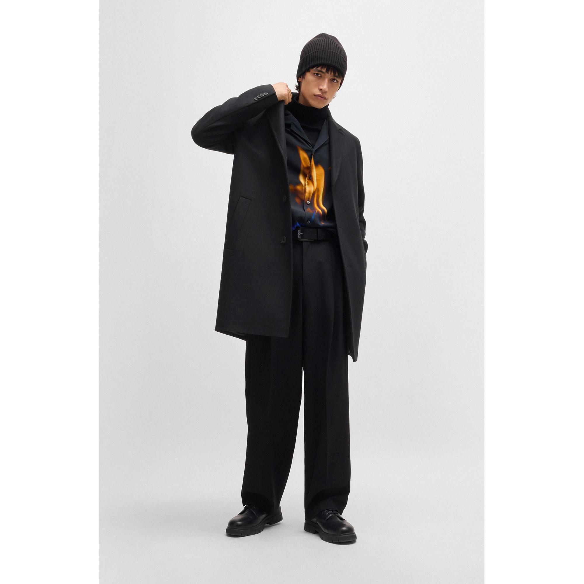 HUGO Malte2441 A-Linien Mantel