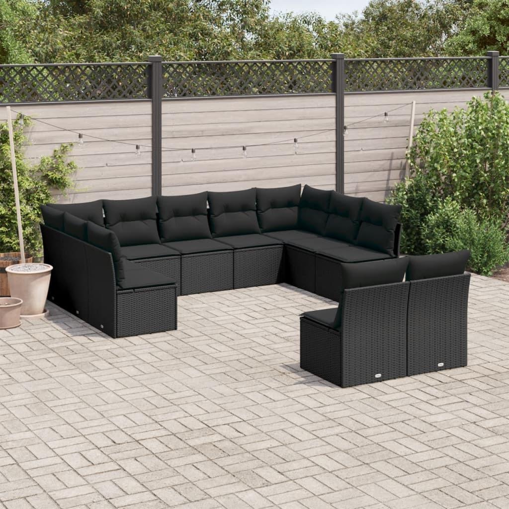 VidaXL Garten sofagarnitur poly-rattan