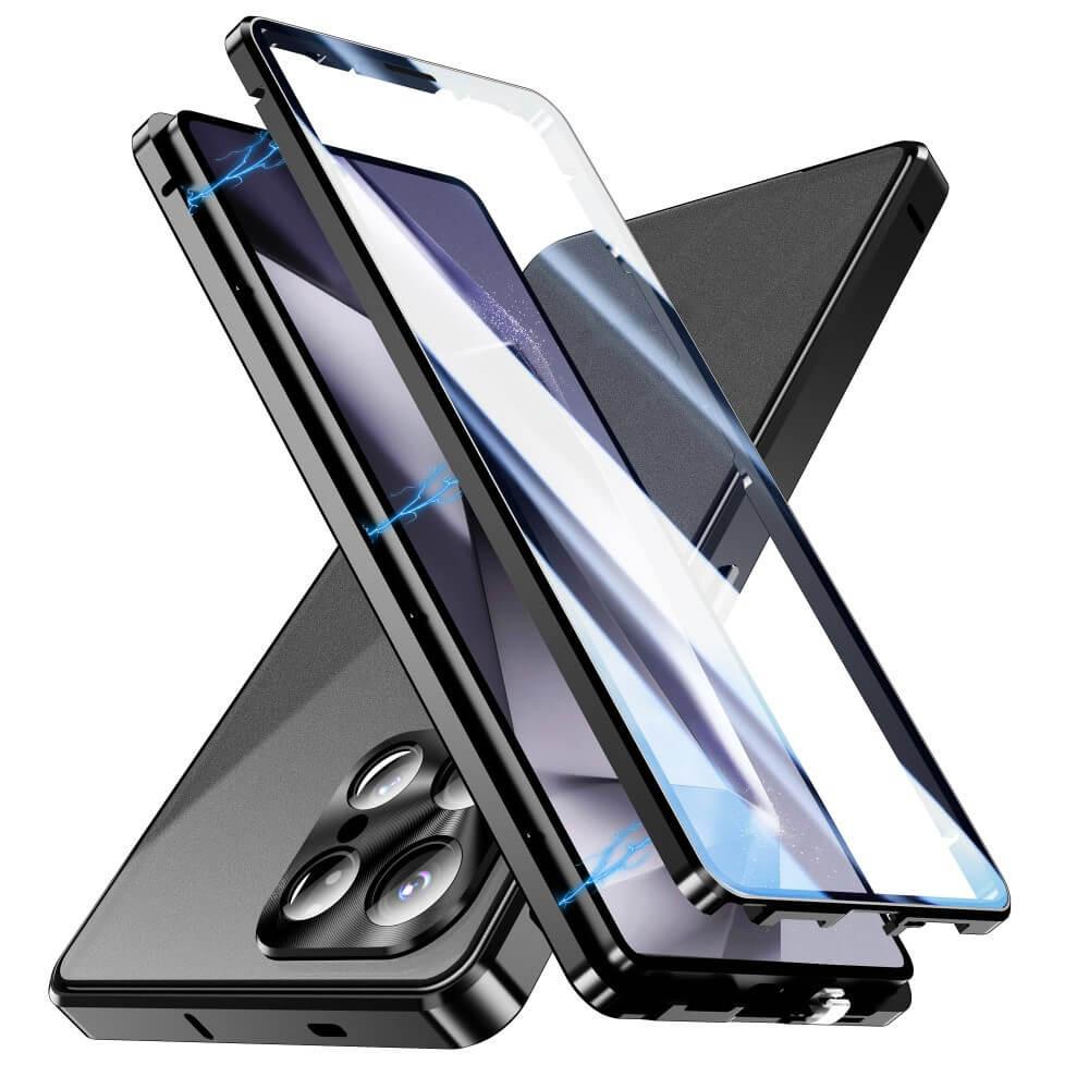 Cover-Discount Galaxy S25 Ultra - Magnetische 360° Premium Schutzhülle mit Panzerglas