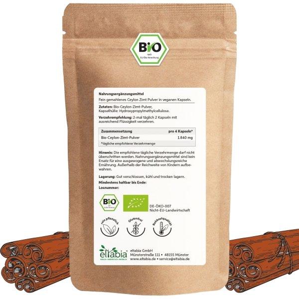Eltabia Bio Zimt Kapseln