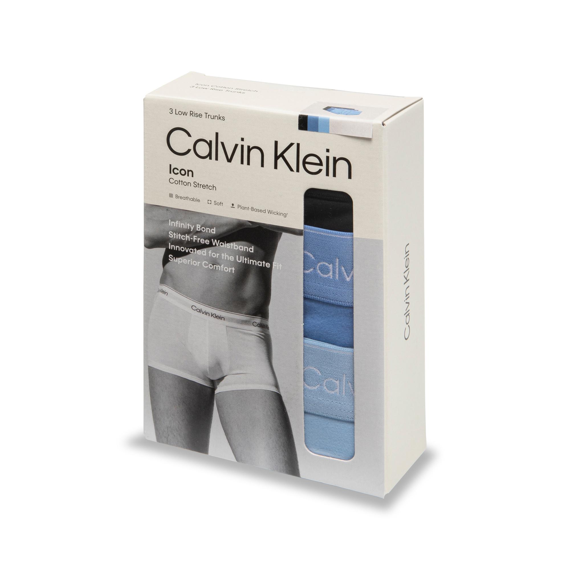 Calvin Klein ICON Cotton Stretch Triopack, Pantys