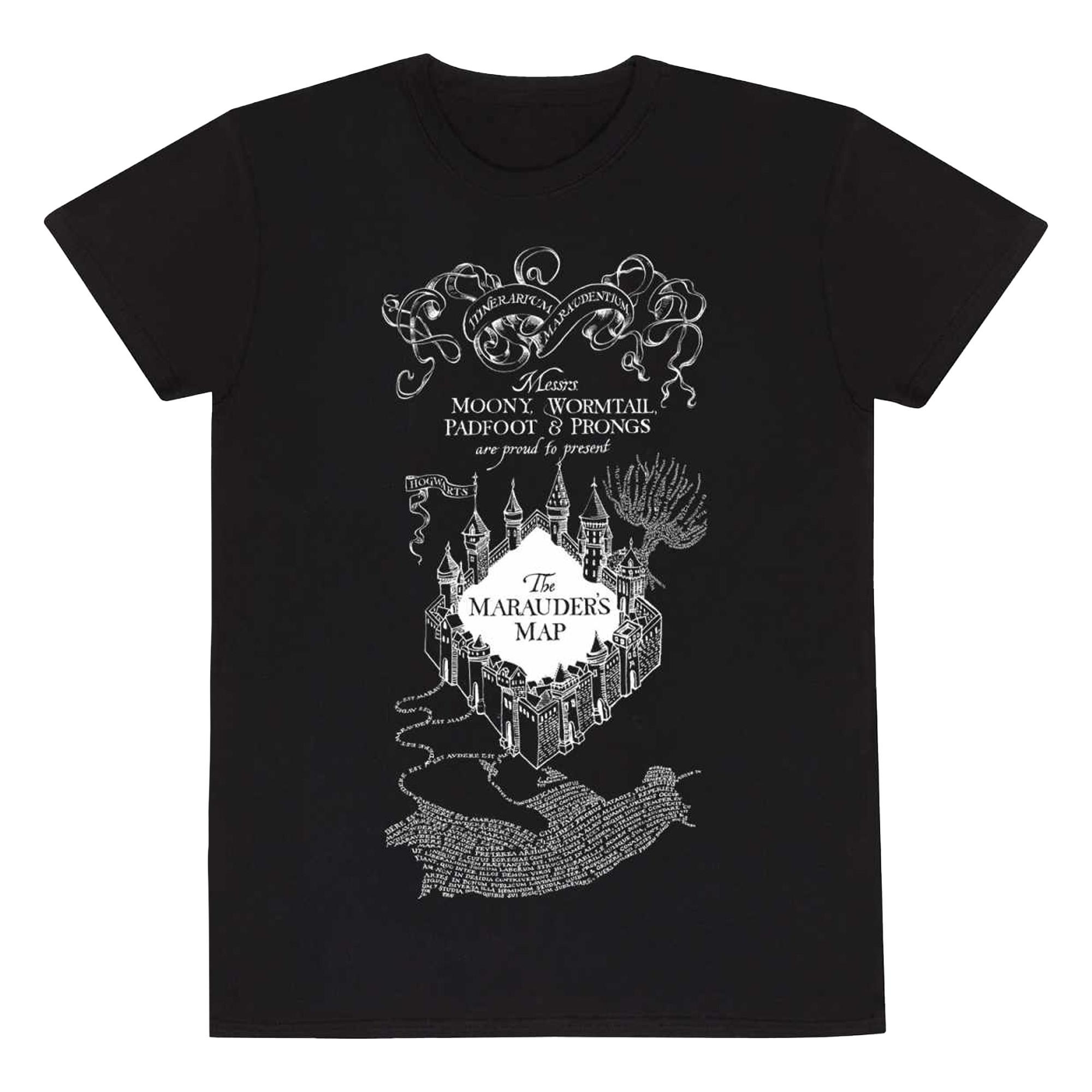 Harry Potter Marauders Karte Print T-Shirt