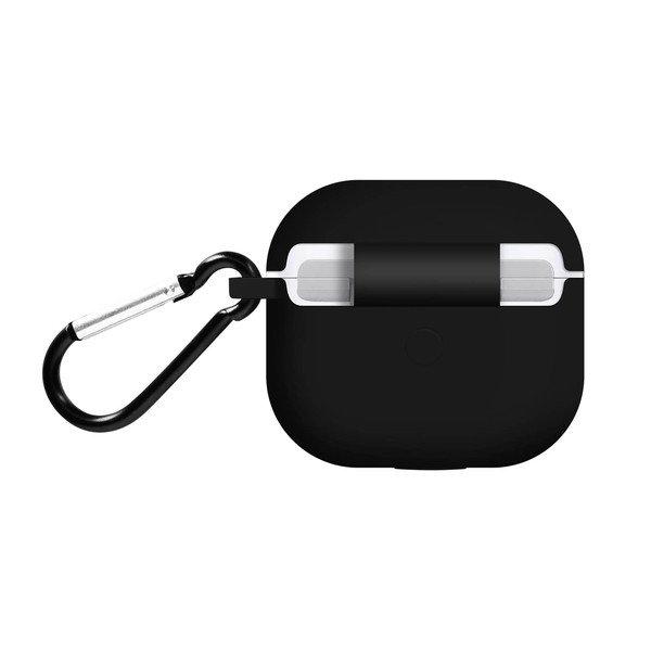 Avizar AirPods 3 Silikon Hülle Schwarz
