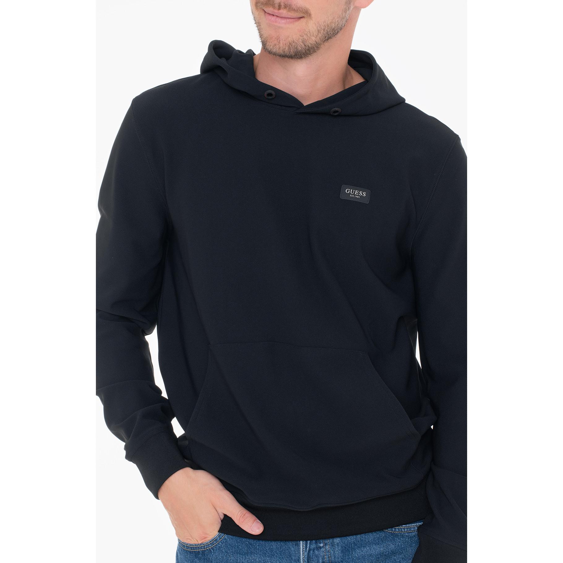 GUESS dehnbarer kapuzenpullover tech