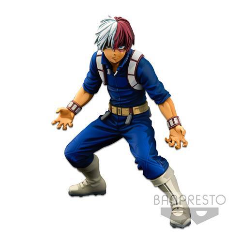 Banpresto 18229 - MY HERO ACADEMIA - WORLD FIGURE COLOSSEUM - SUPER MASTER STARS PIECE - THE SHOTO TODOROKI (TWO DIMENSIONS) - 24CM
