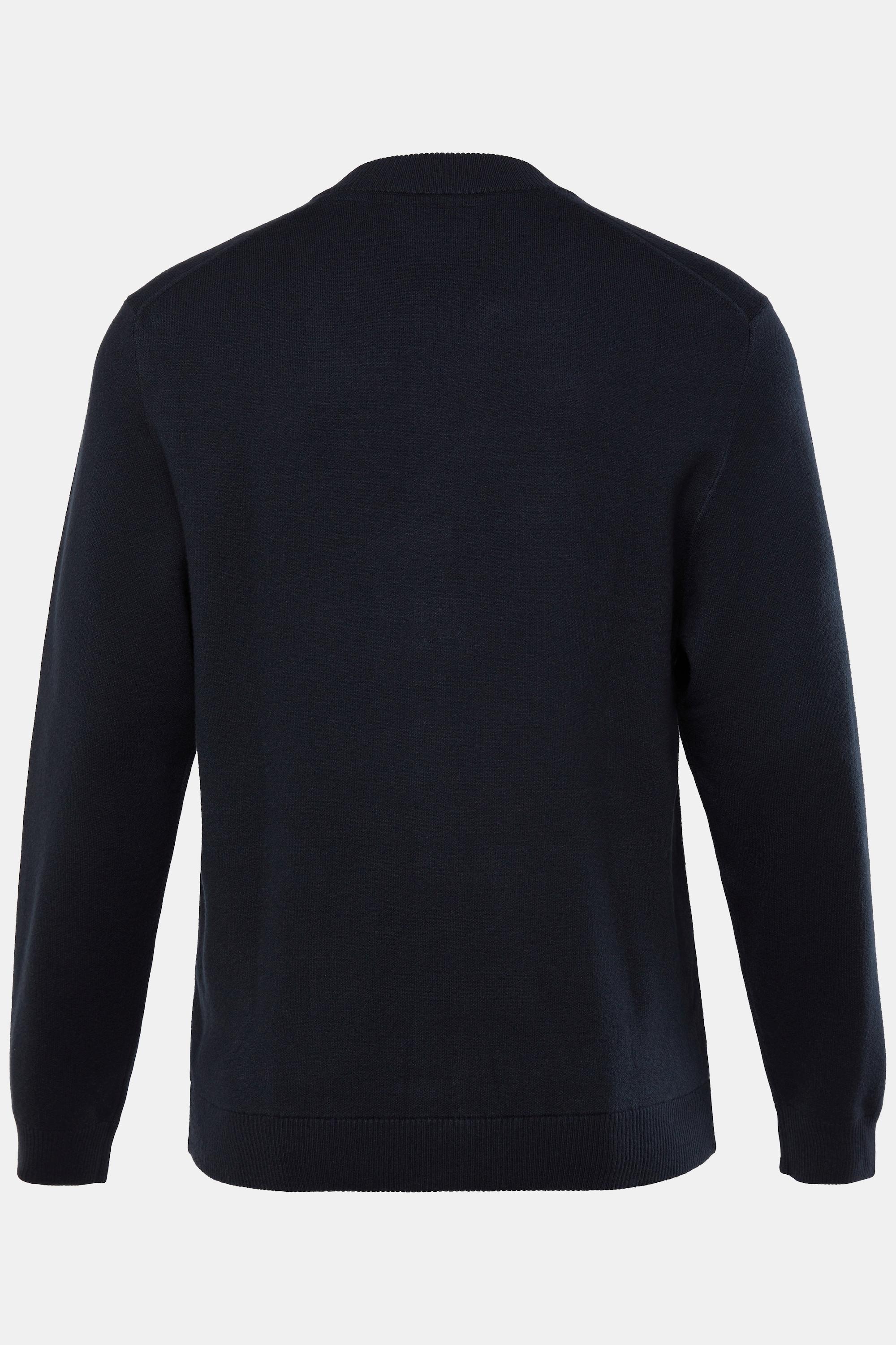 JP1880 Strickjacke FLEXNAMIC®, Collegekragen, 2 Taschen, bis 7 XL