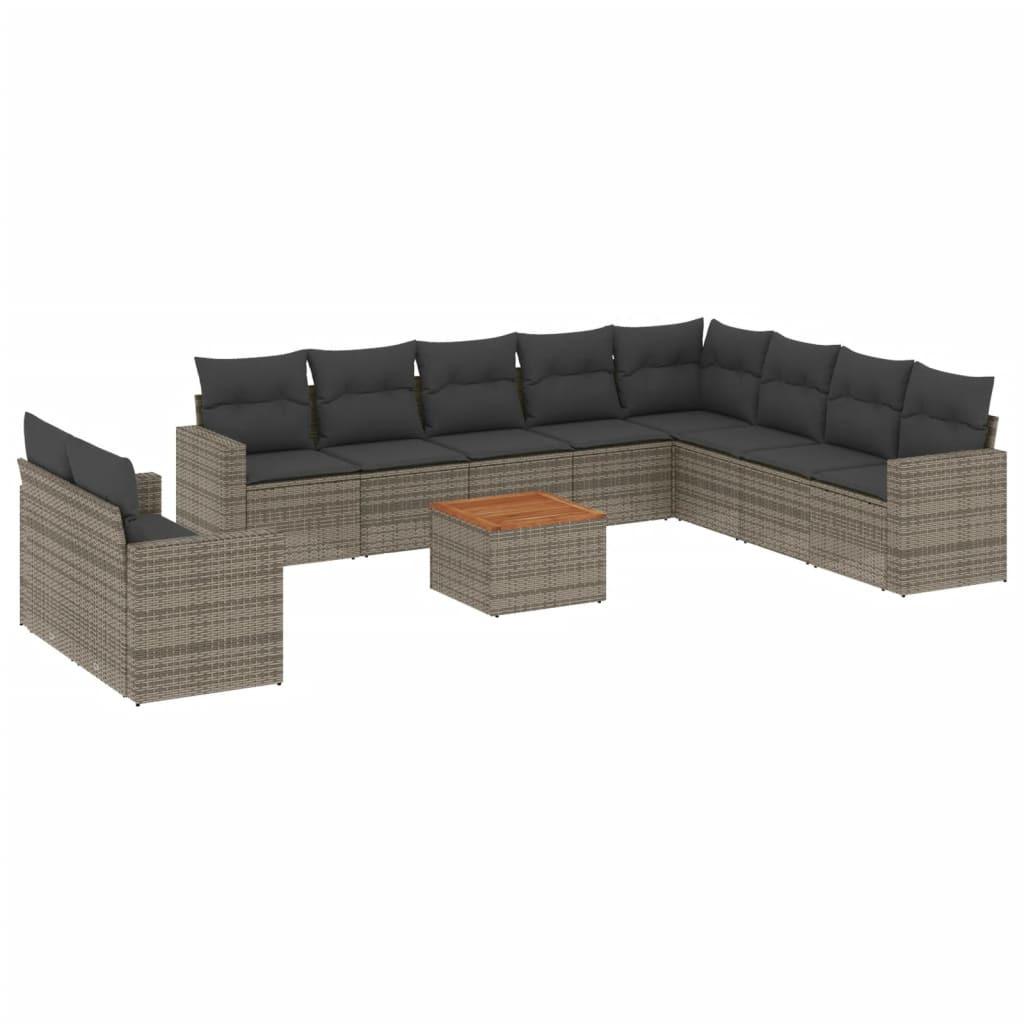 VidaXL Garten sofagarnitur poly-rattan