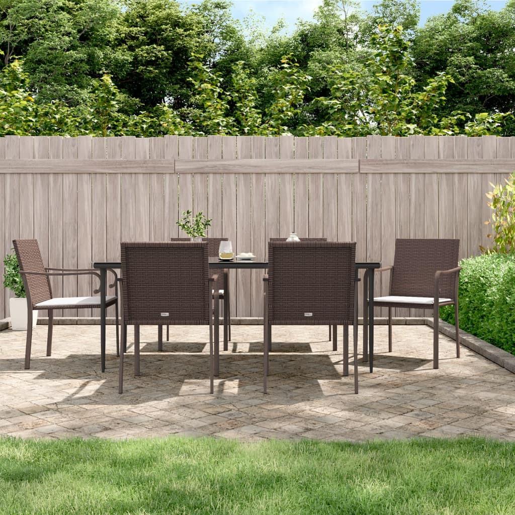 VidaXL Gartenstuhl poly-rattan