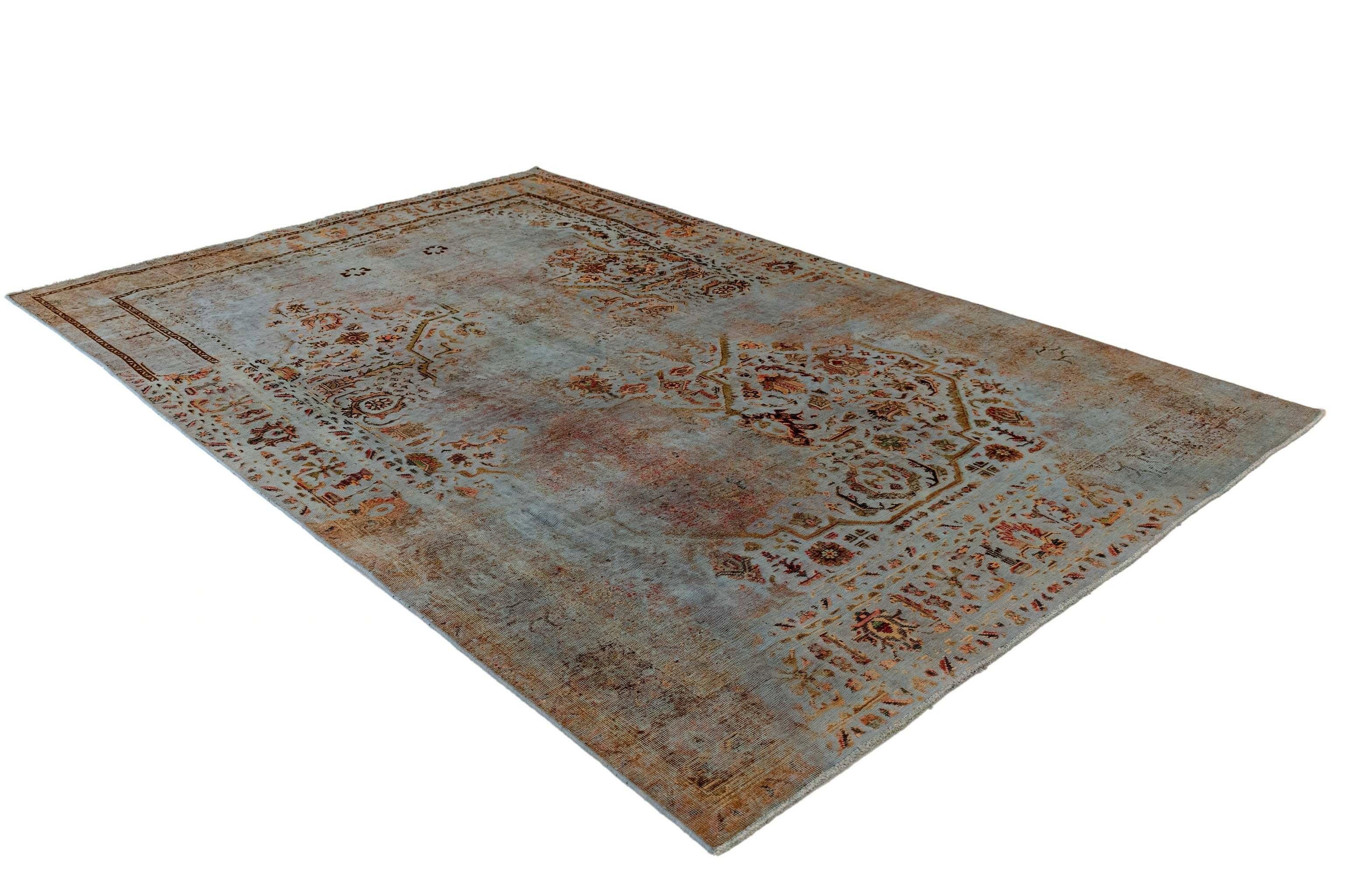 VIDAL Handgemachter Teppich Vintage Royal