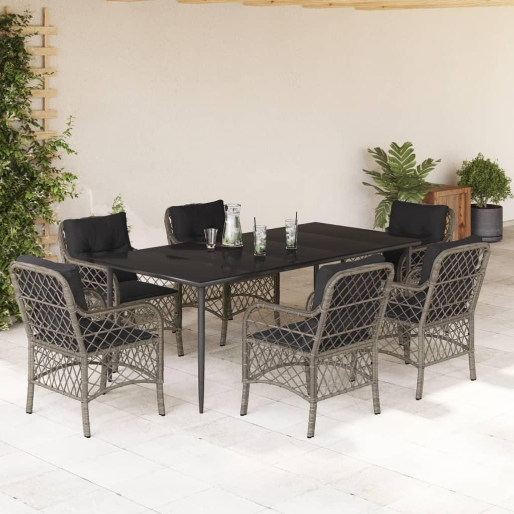 VidaXL Garten essgruppe poly-rattan